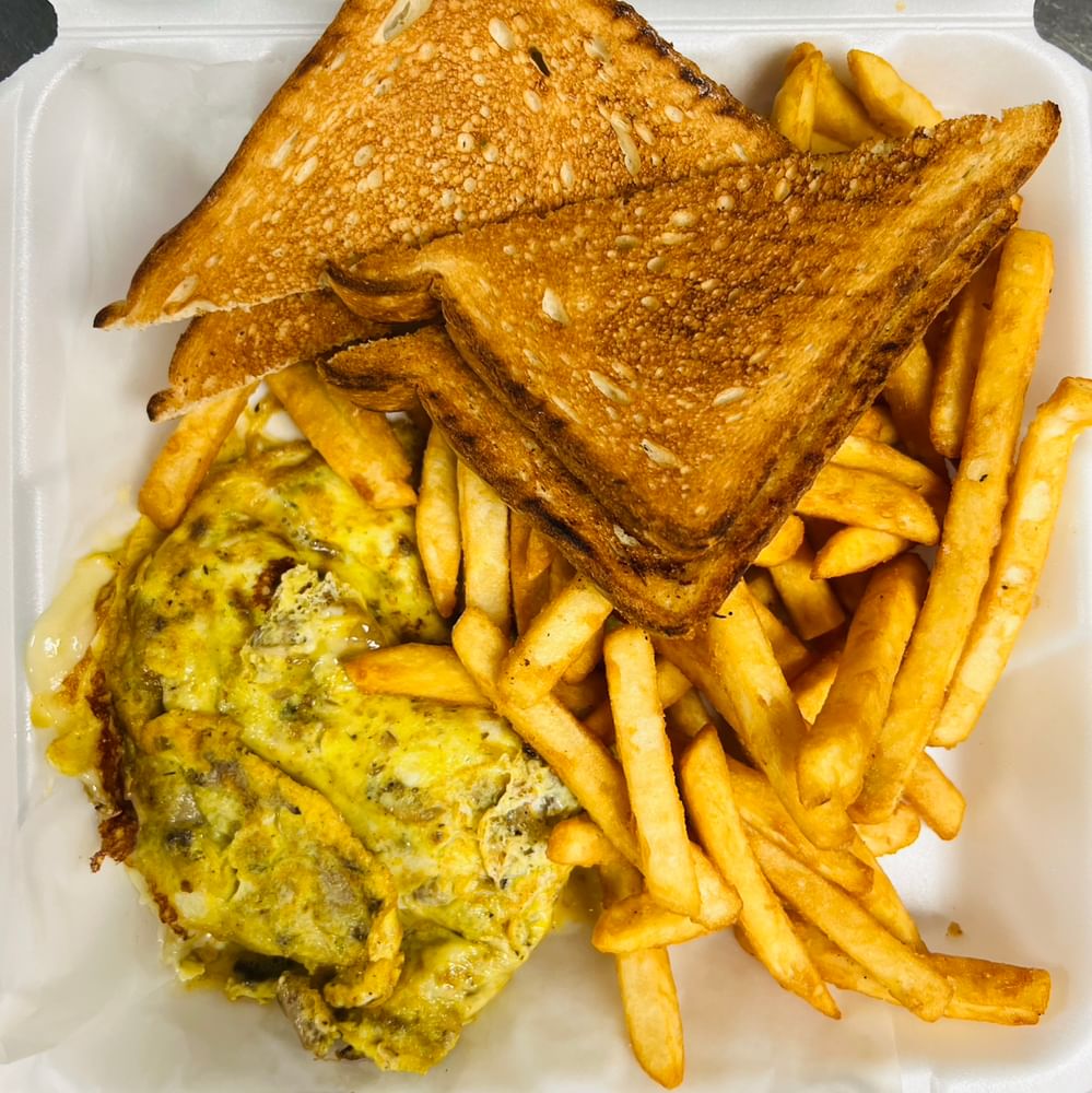Mushroom & Cheese Omelette