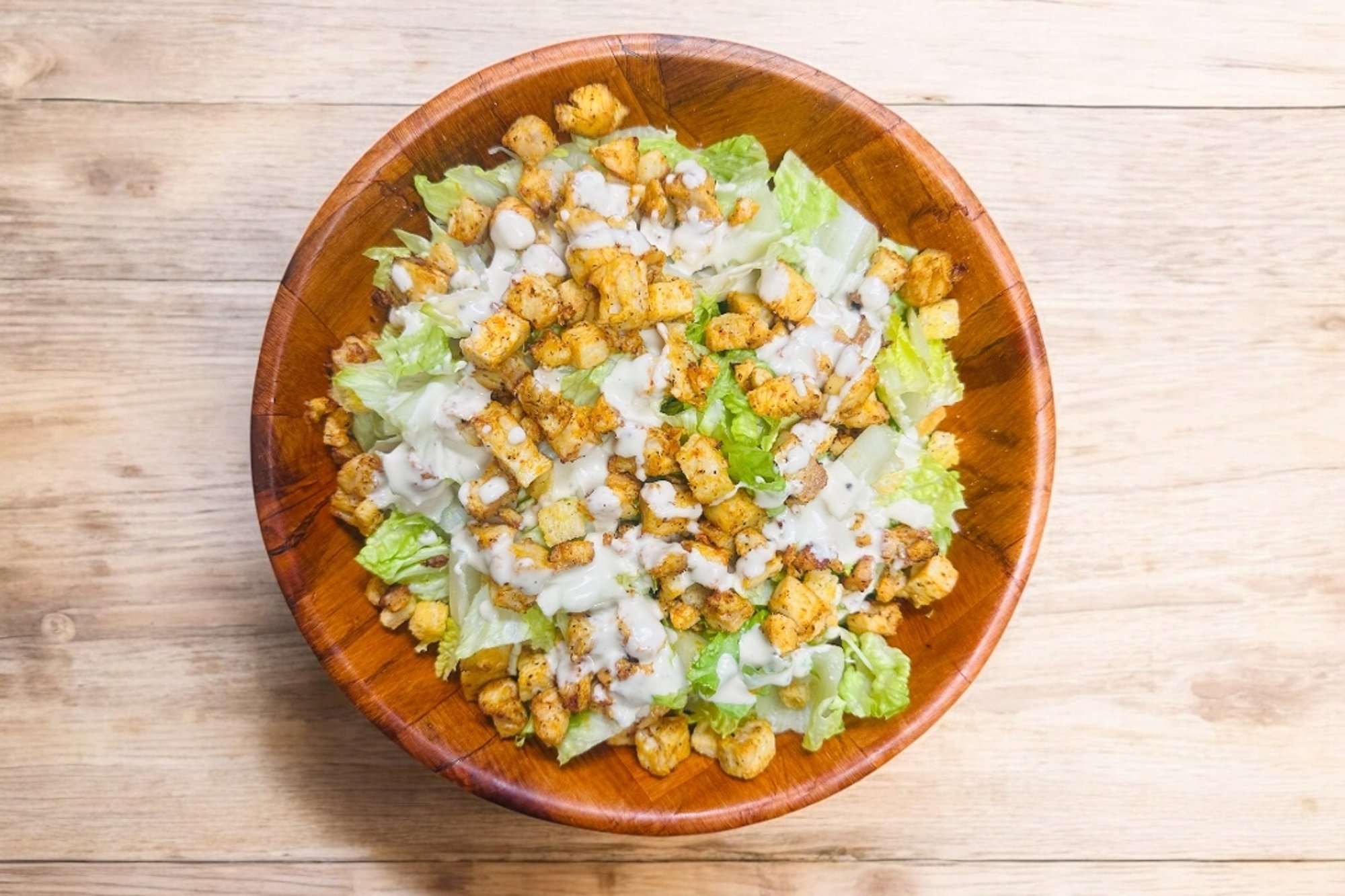 Halal Chicken Caesar Salad
