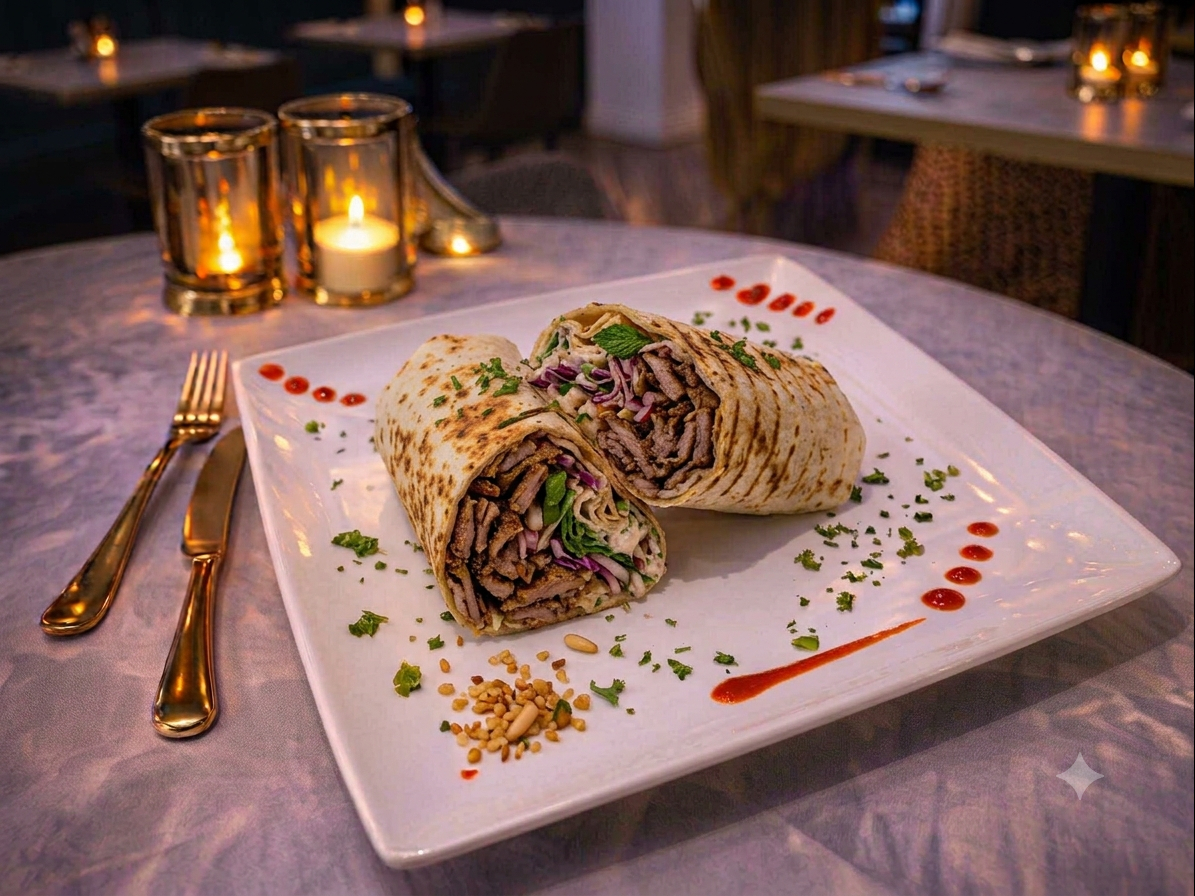 Lamb Shawarma Wrap