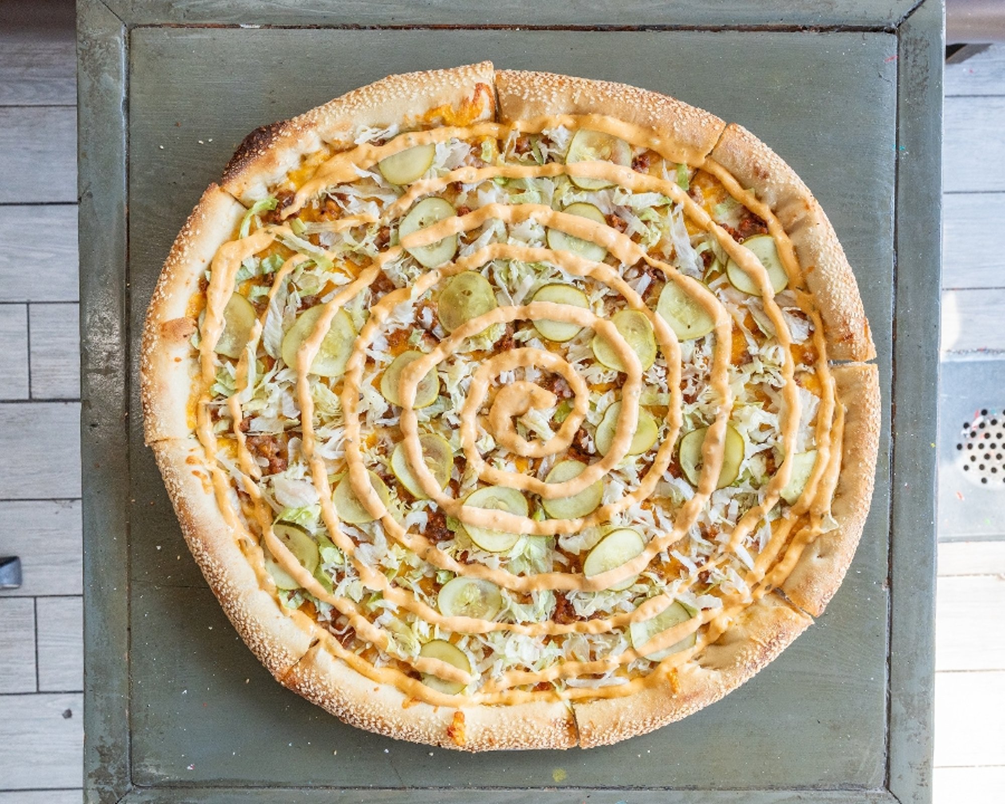 12" Small Biggie Mac Pizza