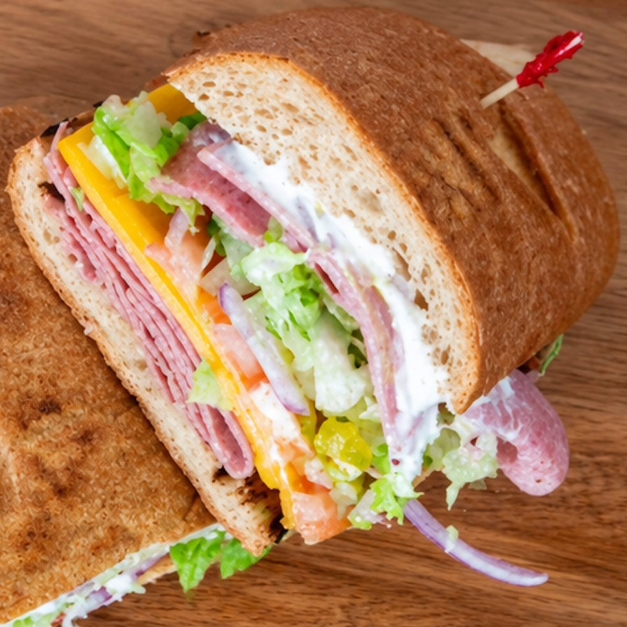 Salami Sandwich