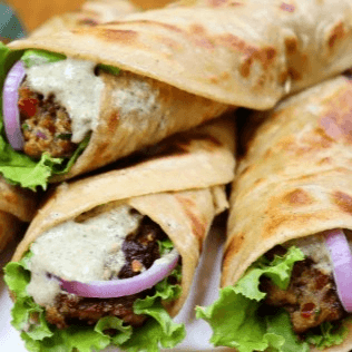Baithakh Seekh Kabab Paratha Roll