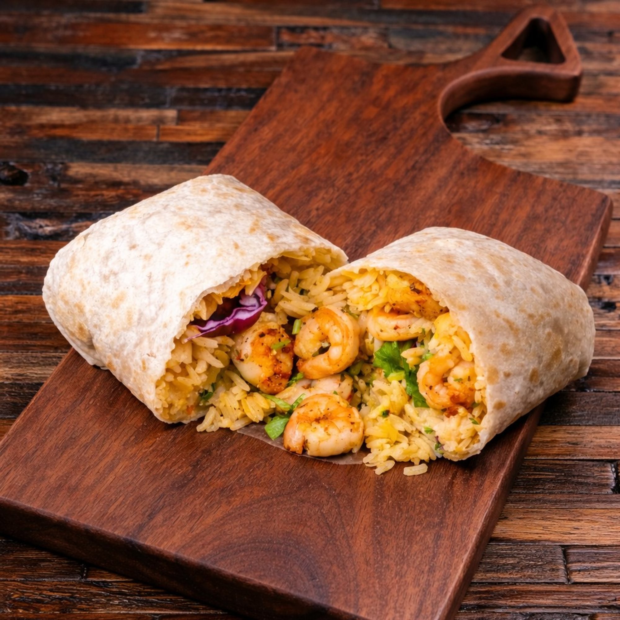 Shrimp Burrito