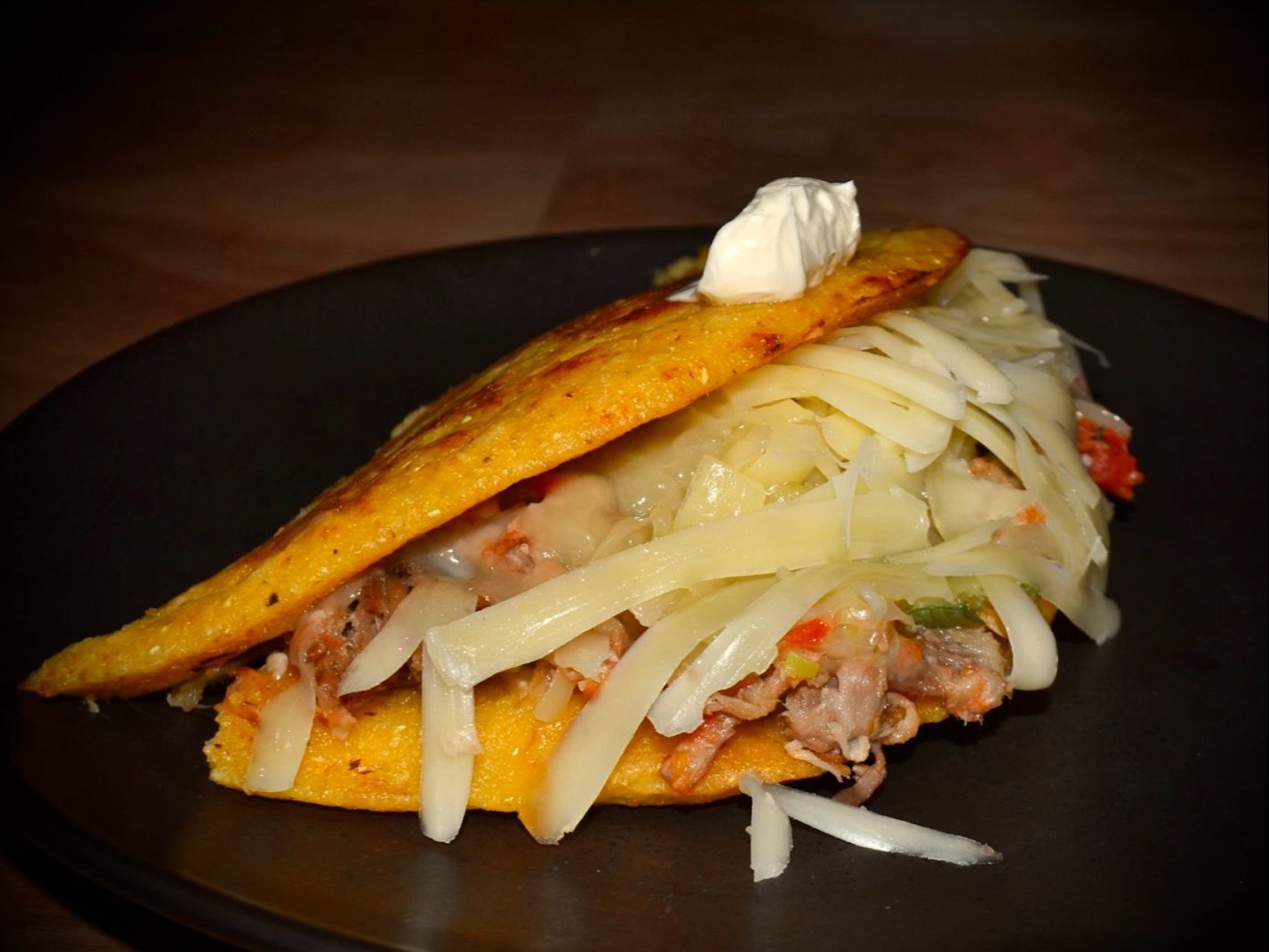 Pork Cachapa / Cachapa de Pernil