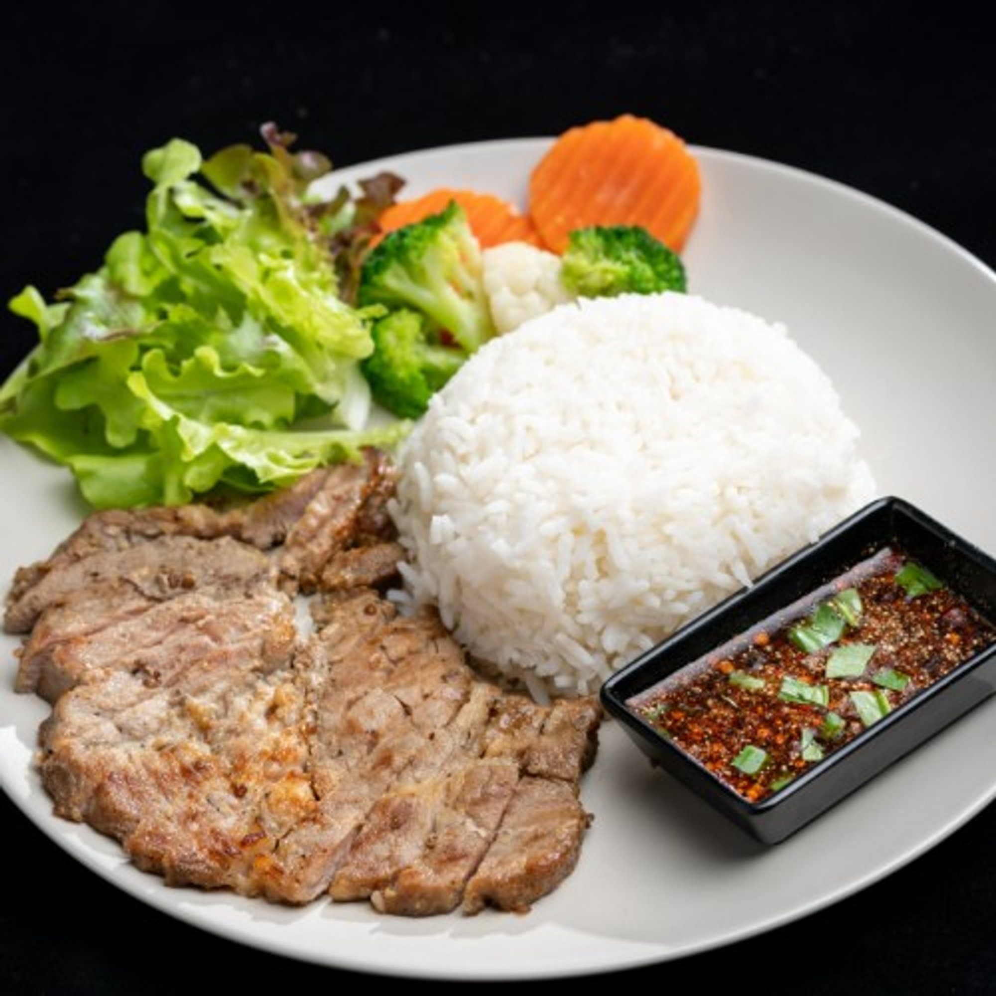 Pork Rice Plate