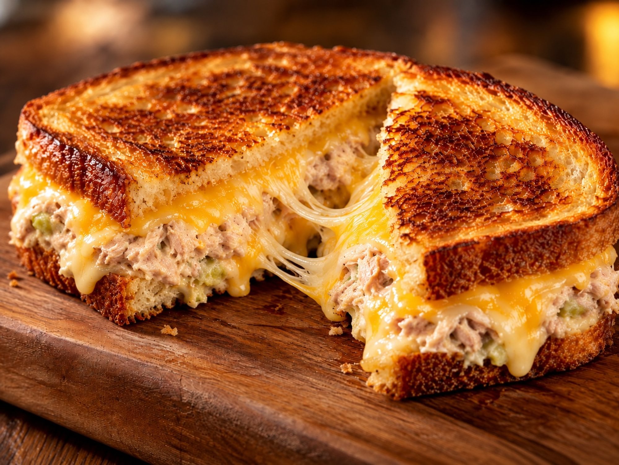Grilled Tuna & Cheese