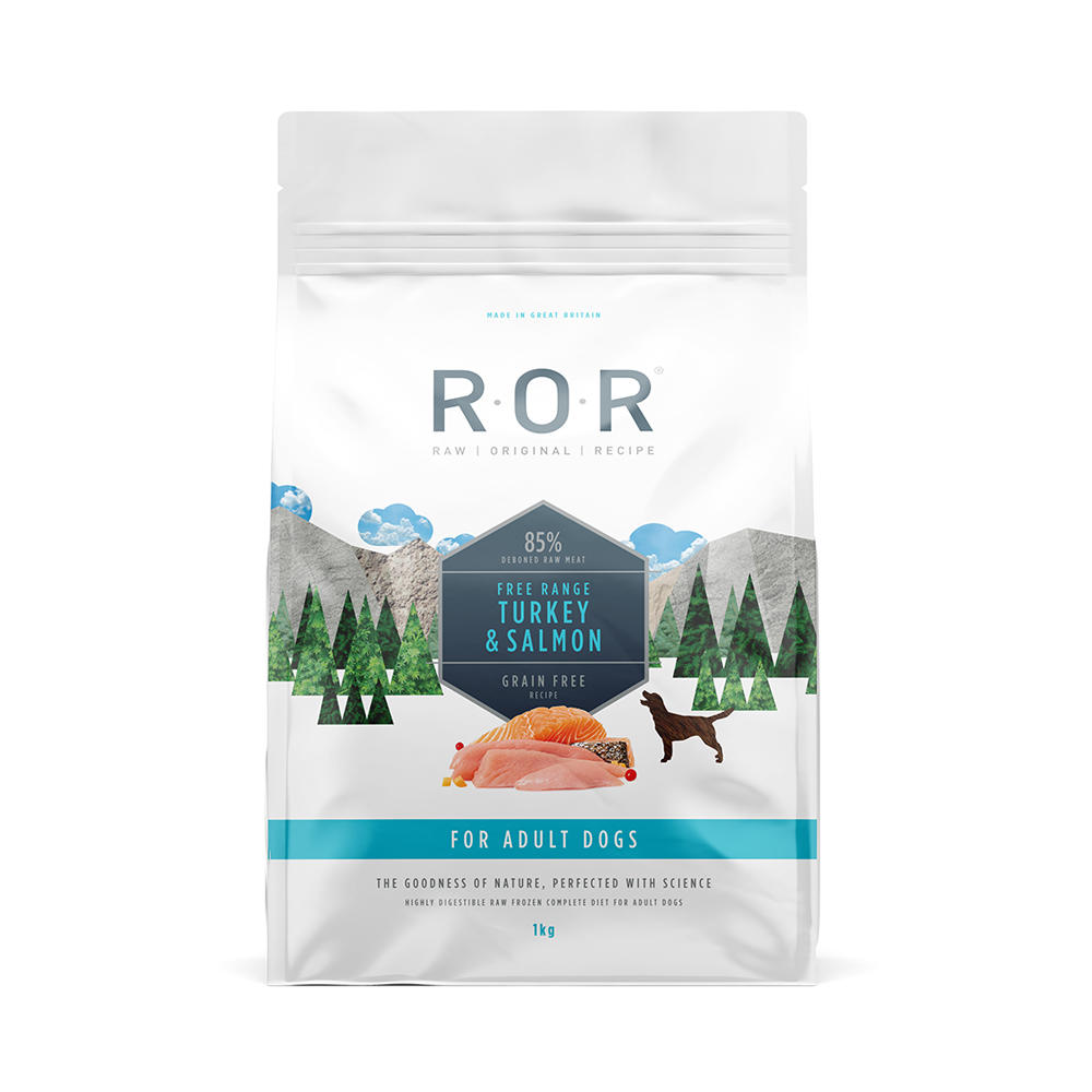 ROR Frozen Turkey & Salmon 1kg
