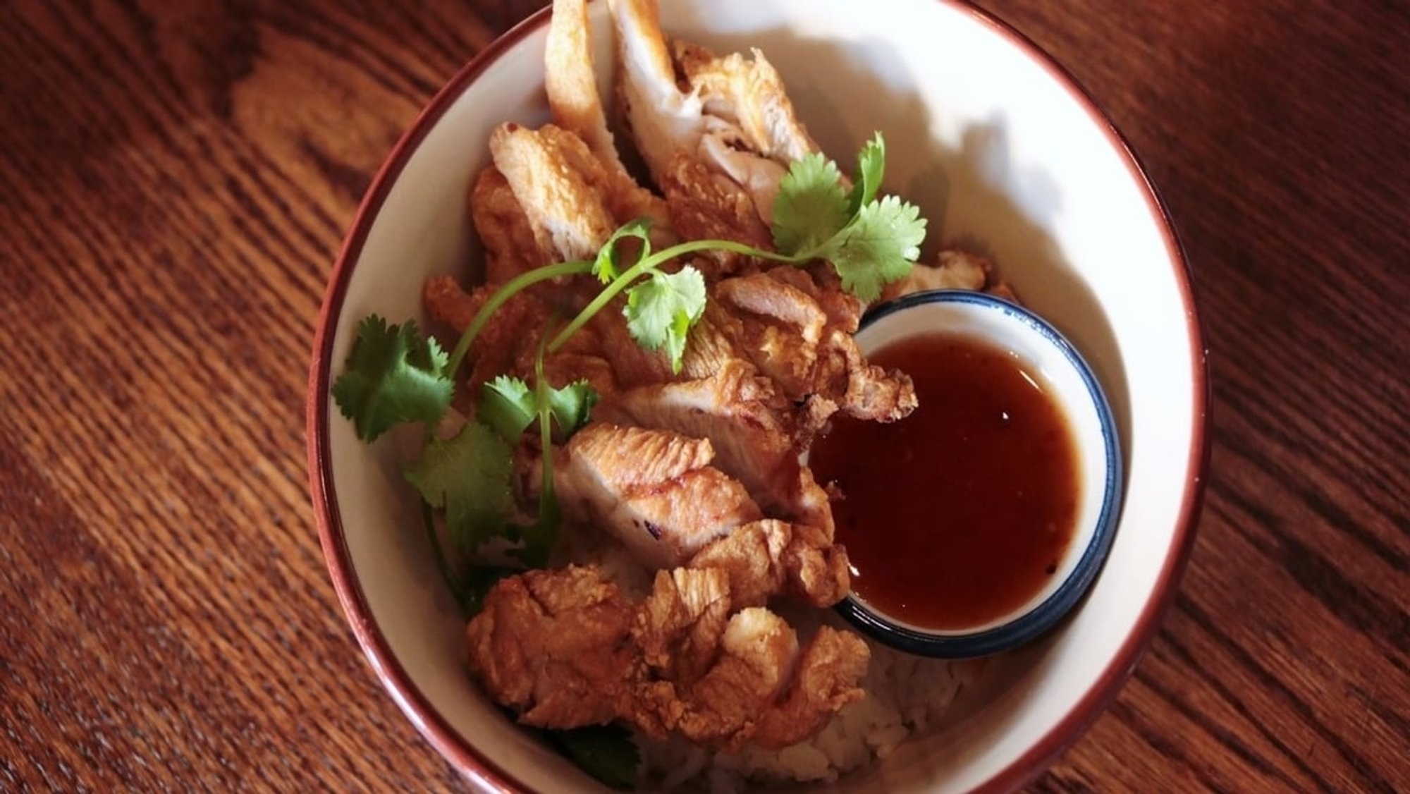 Khao Mun Gai Tod - Crispy Fried Chicken