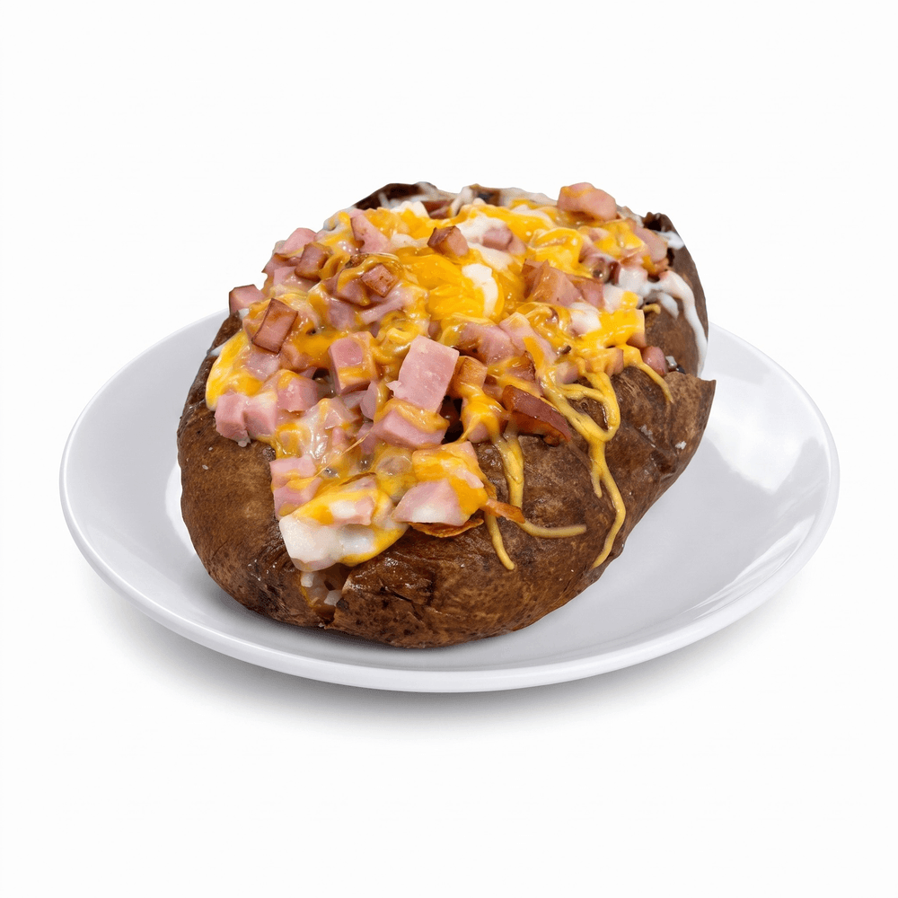 Ham & Cheese Melt Spud