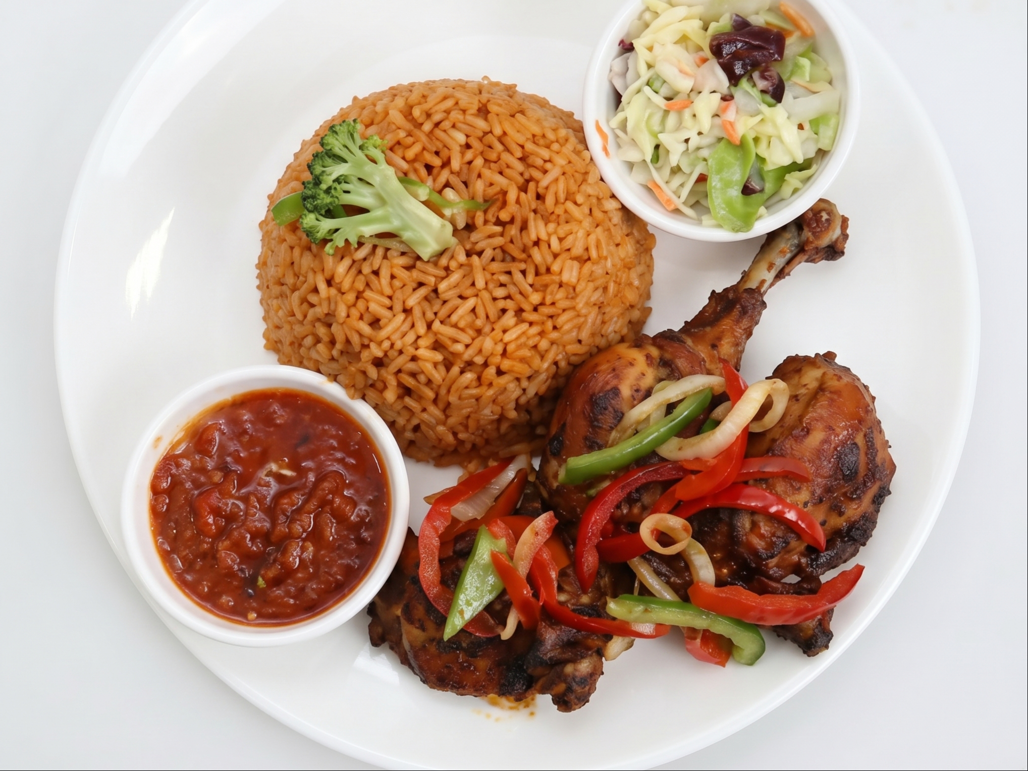 Jollof & Whiting Fish Sm