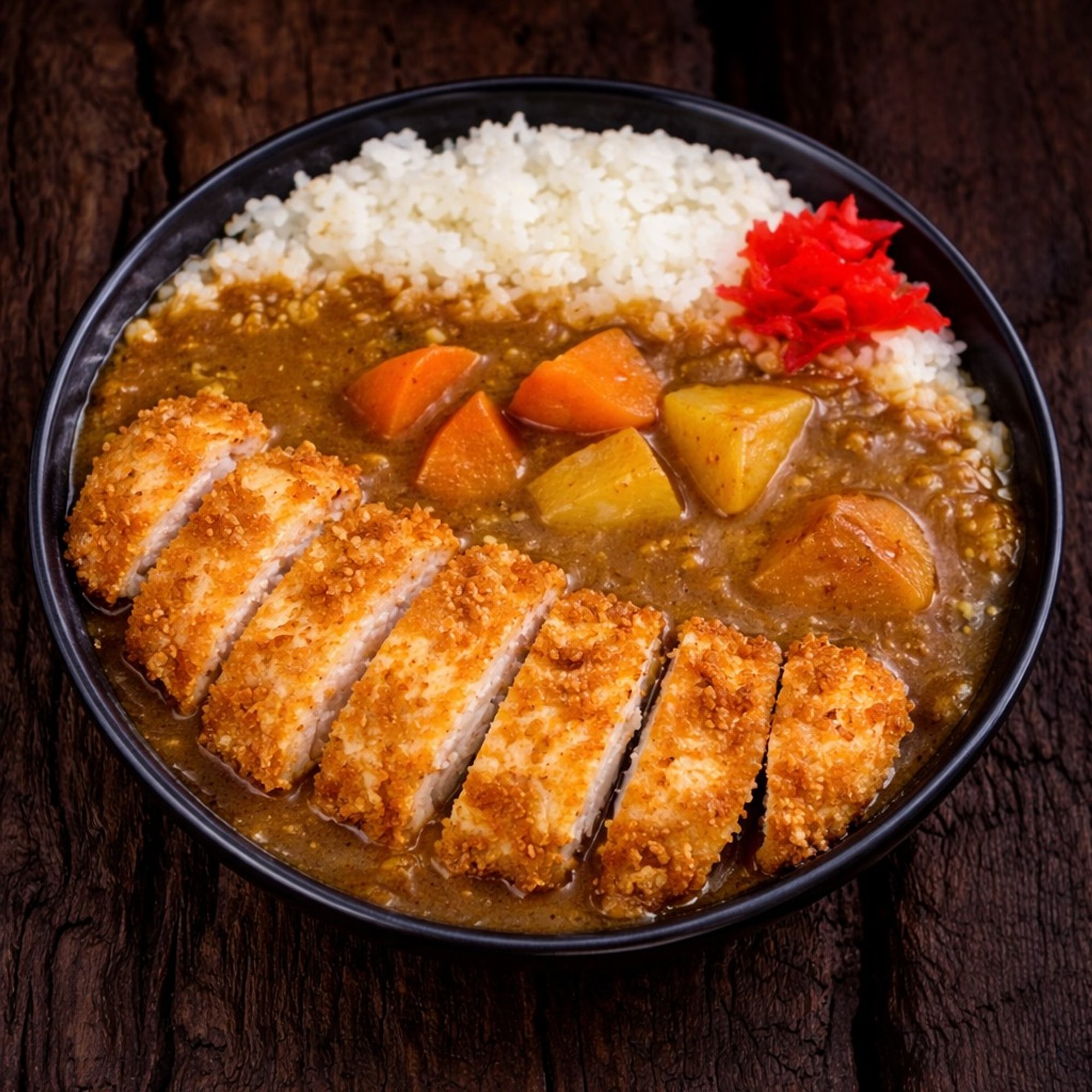 Fish Katsu Curry Rice