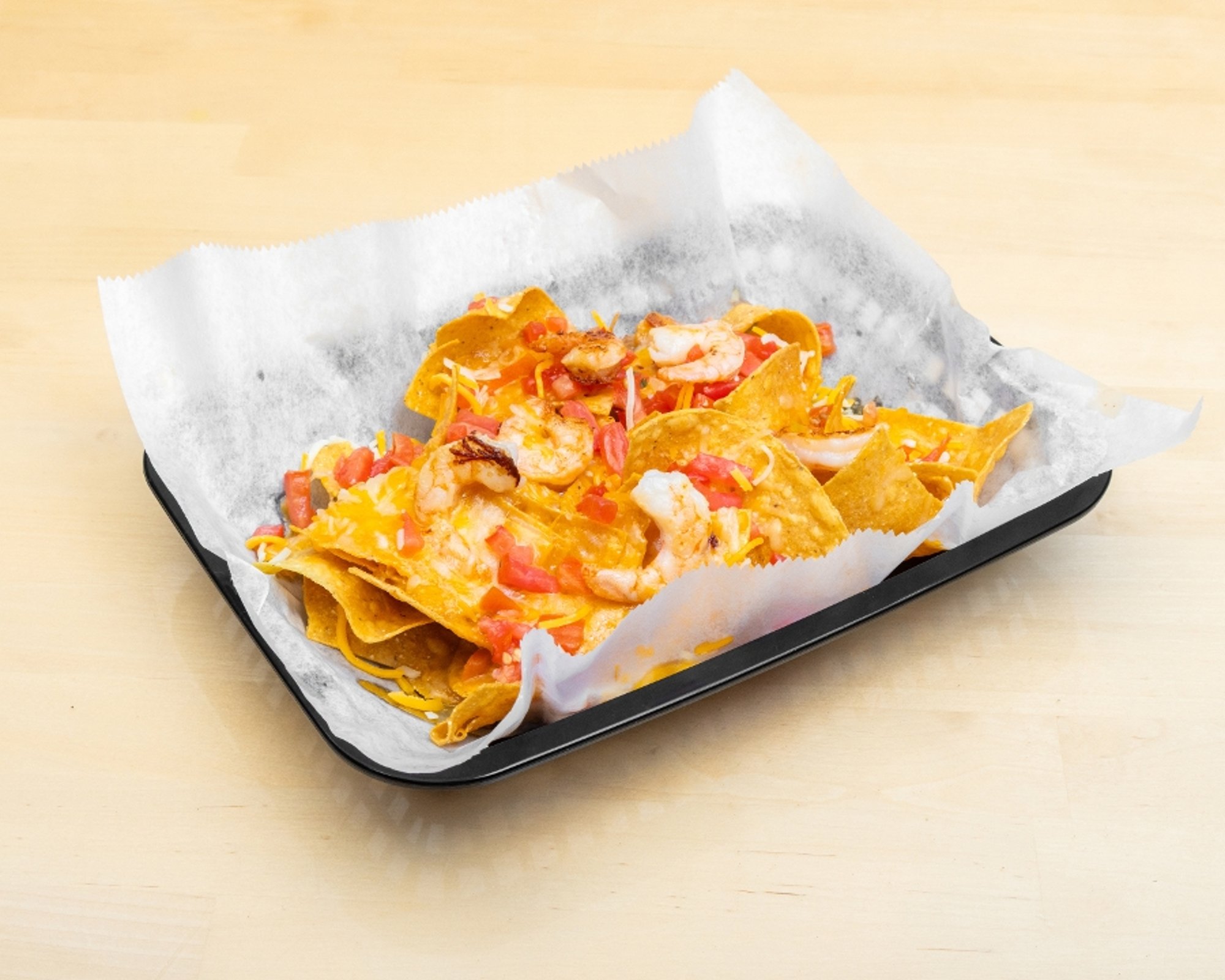 Nachos de Camarones (Shrimp)