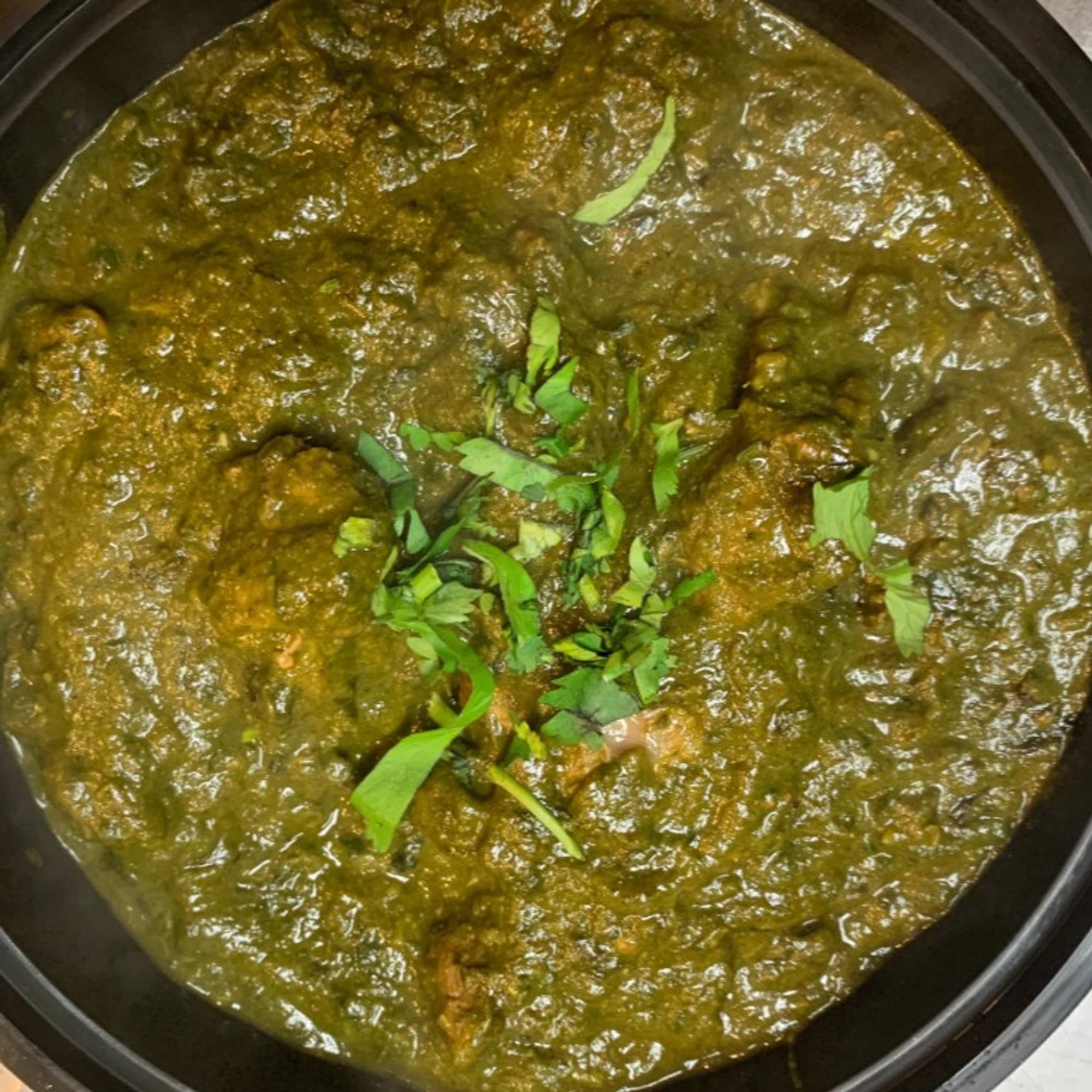 Lamb Saag (Spinach)