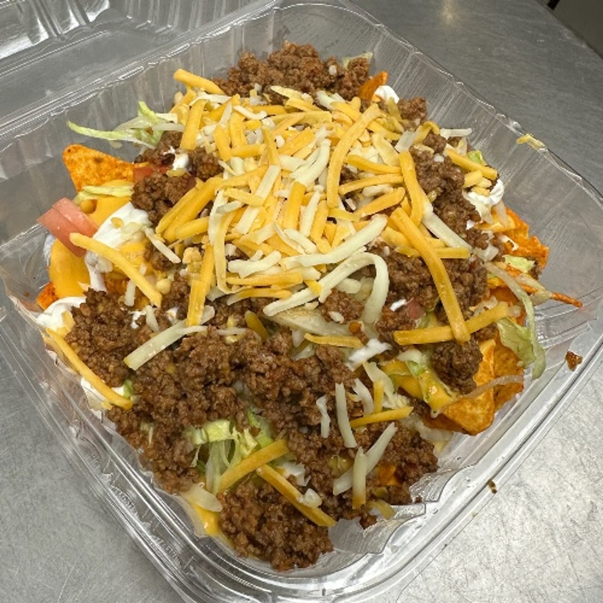 Chicken, Steak or Ground Beef Nachos
