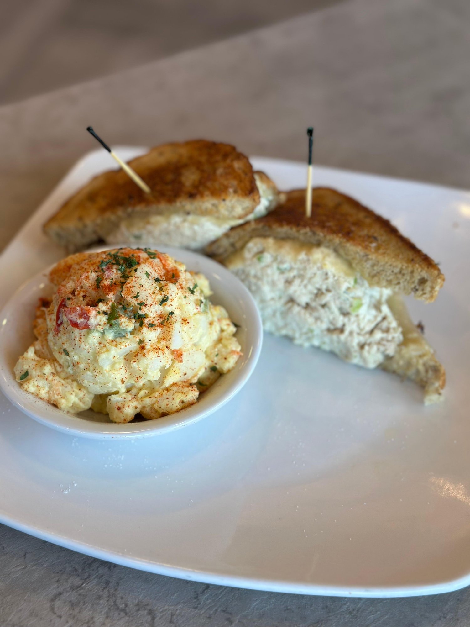 Mom's Chicken Salad Melt