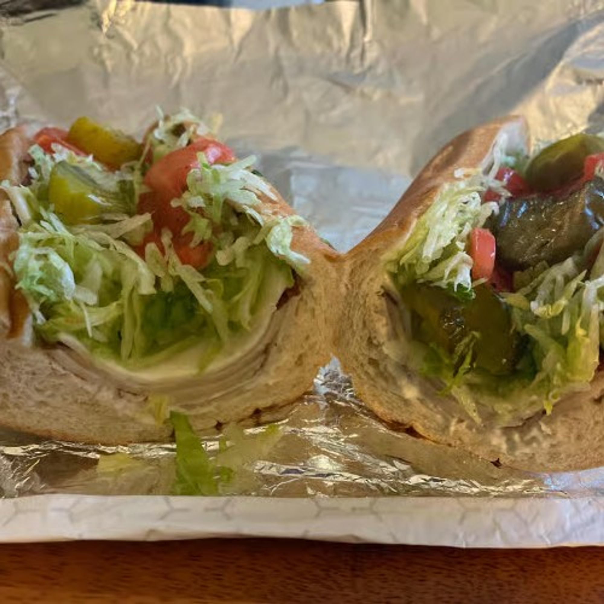 Turkey & Cheese Hoagie