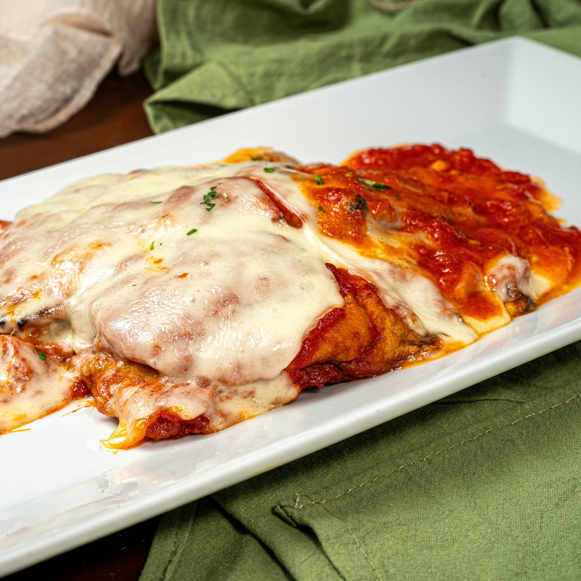 Baked Eggplant Parmigiana