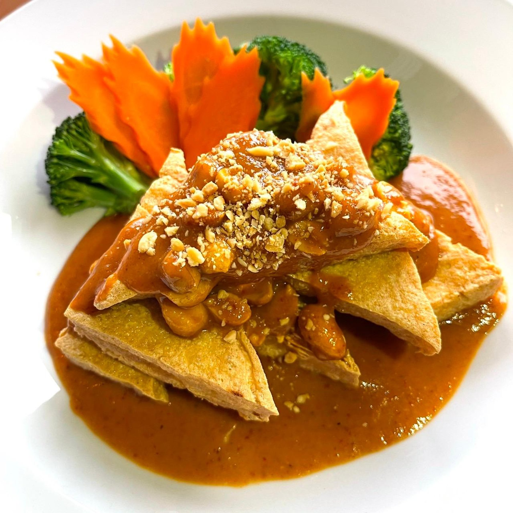 Tofu Peanut Sauce