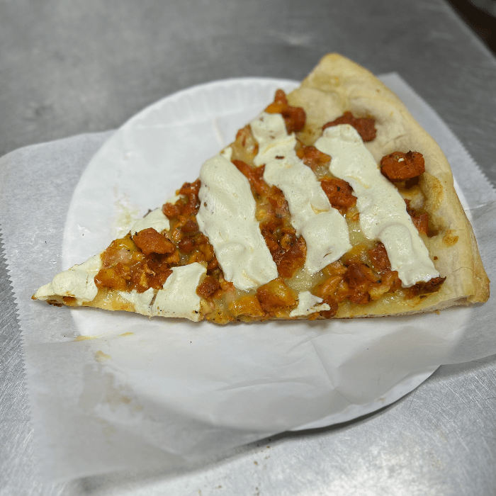Bruchetta Pizza Slice