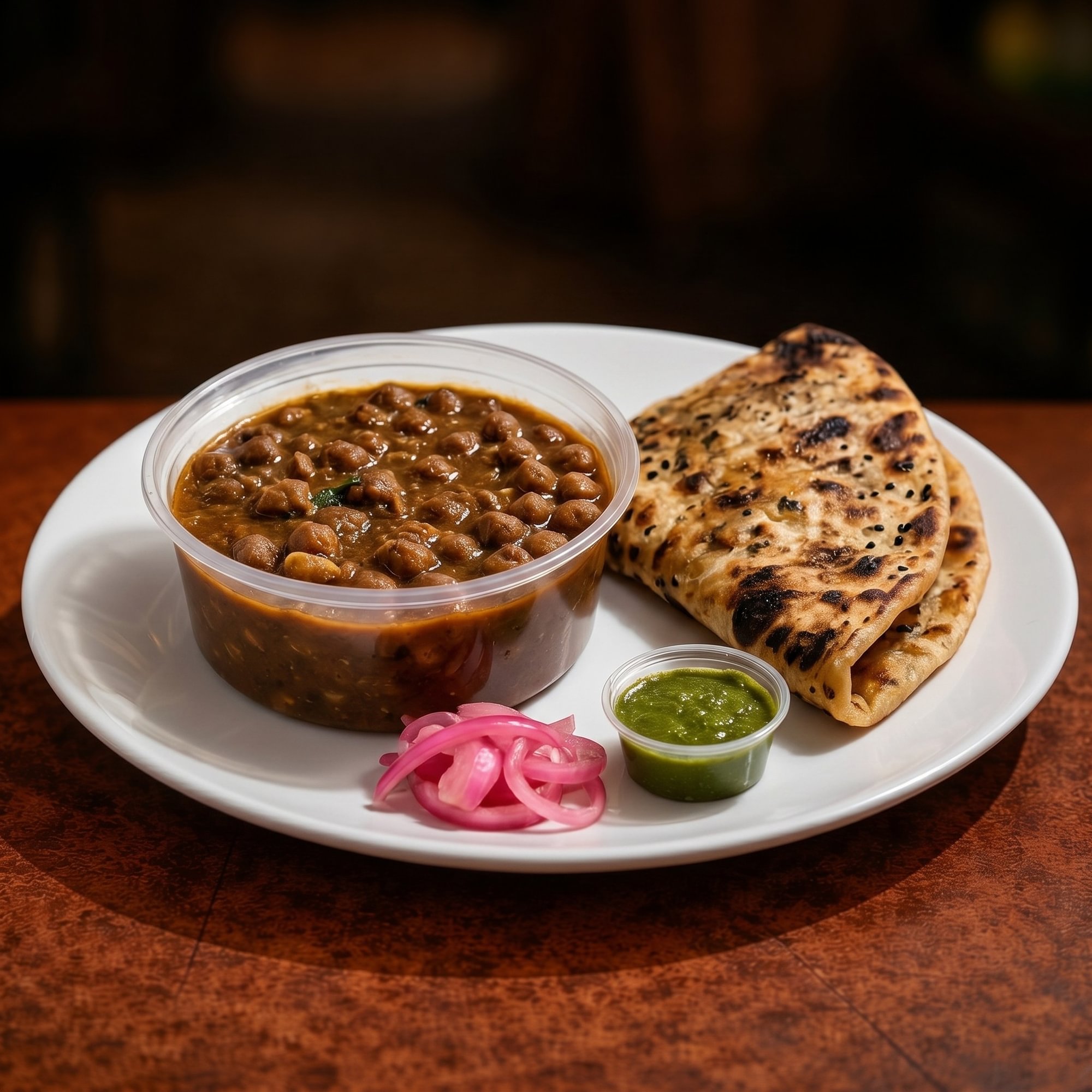 Amritsari Naan Kulcha Plate