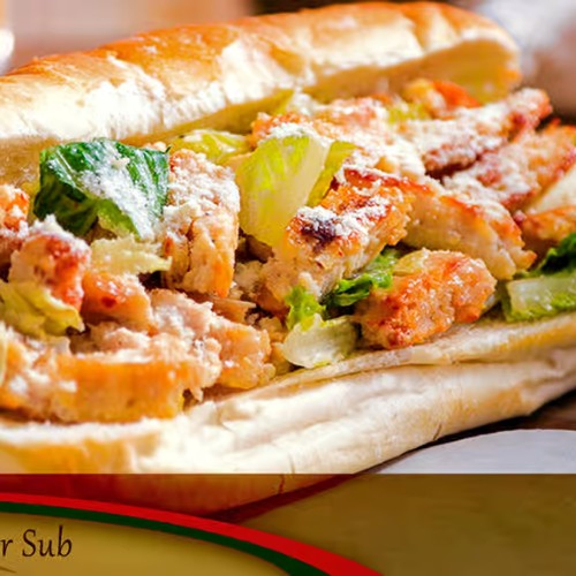Chicken Caesar Submarine