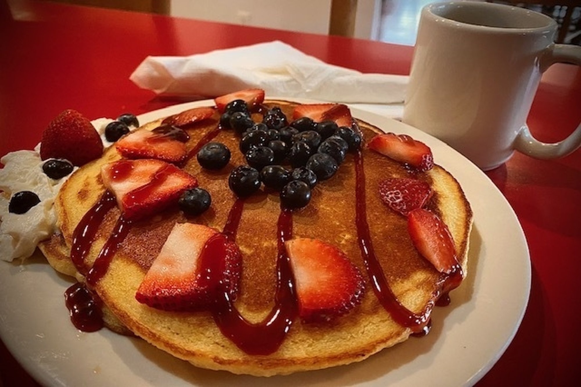 Strawberry Pancakes