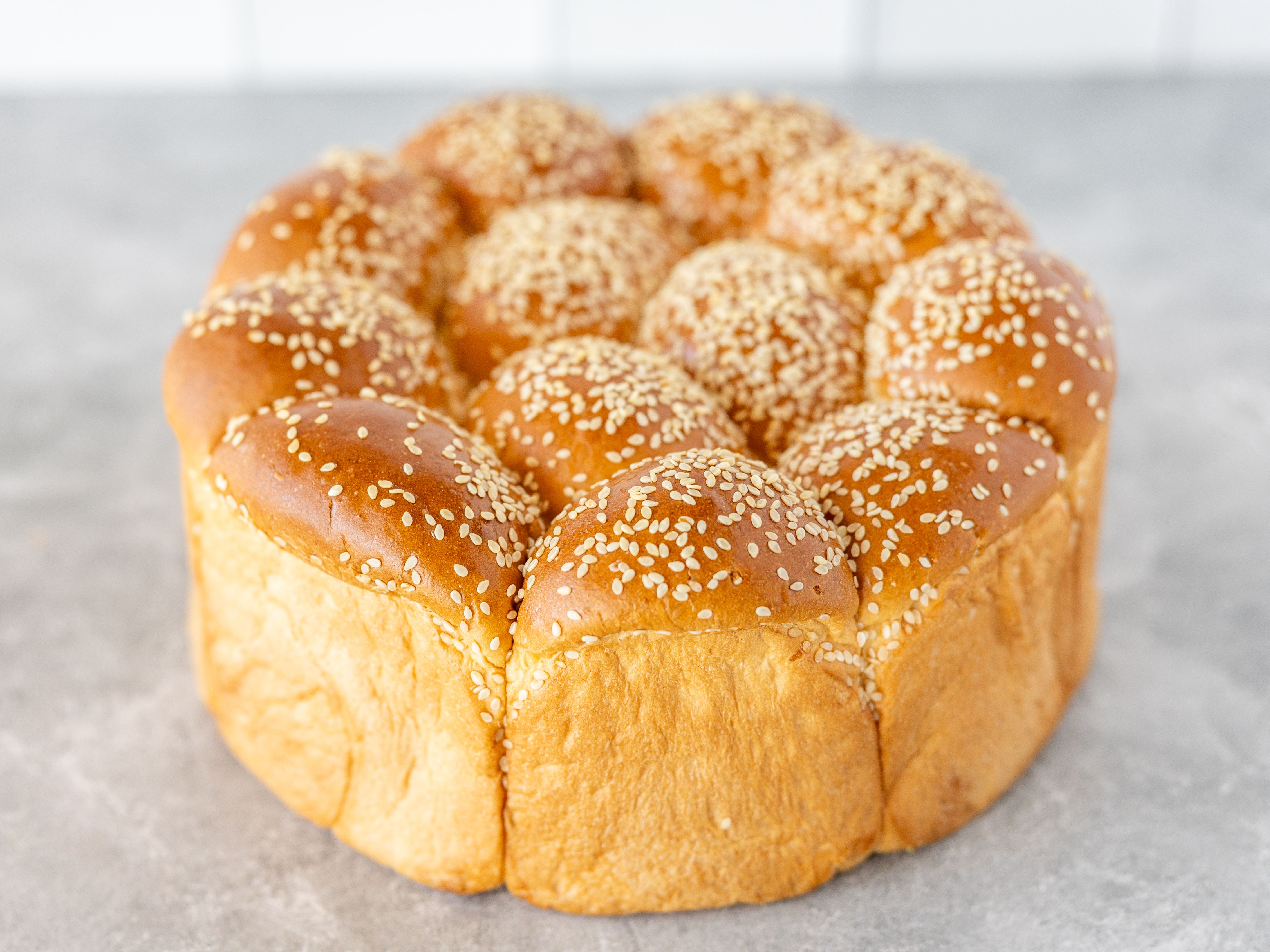Pull-Apart Challah - Egg Sesame