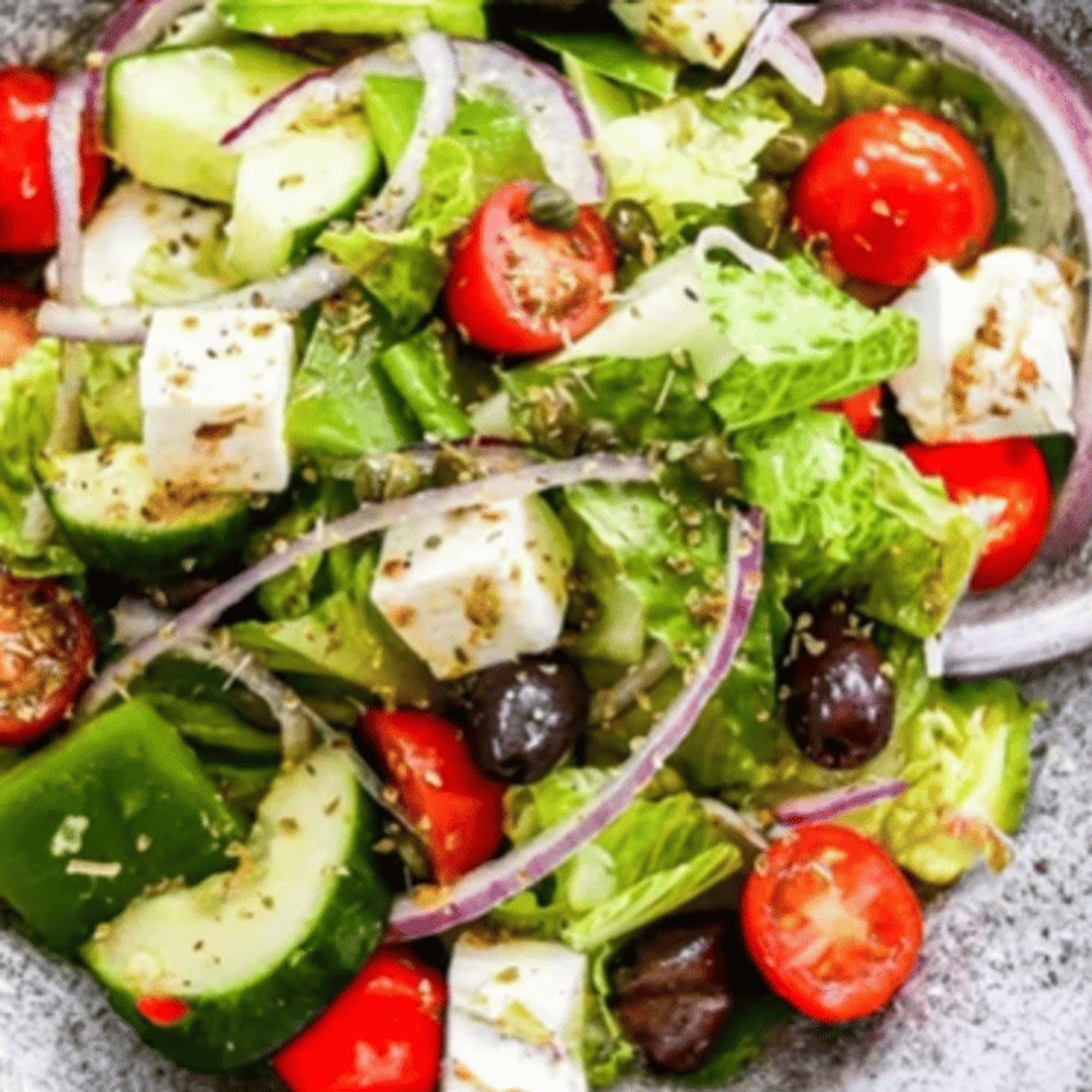 1/2 Pan Greek Salad