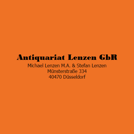 Logo von Antiquariat Lenzen GbR