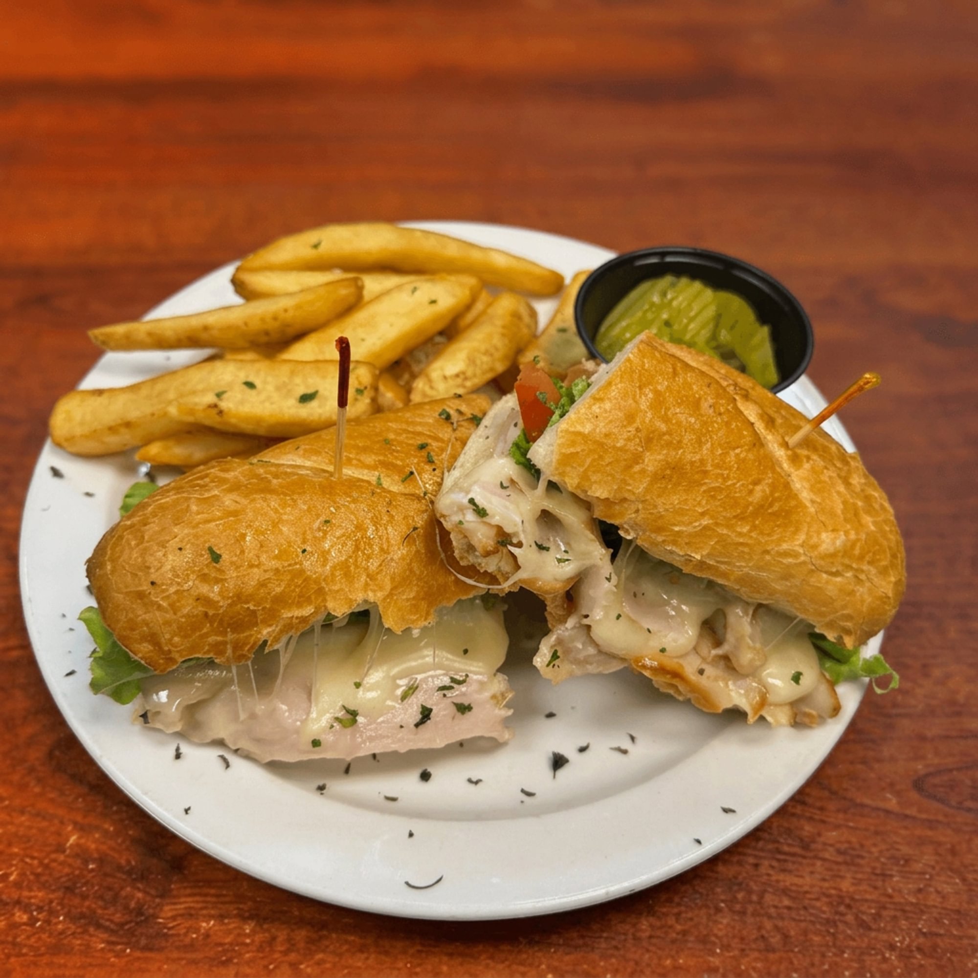 Turkey & Swiss Sandwedge