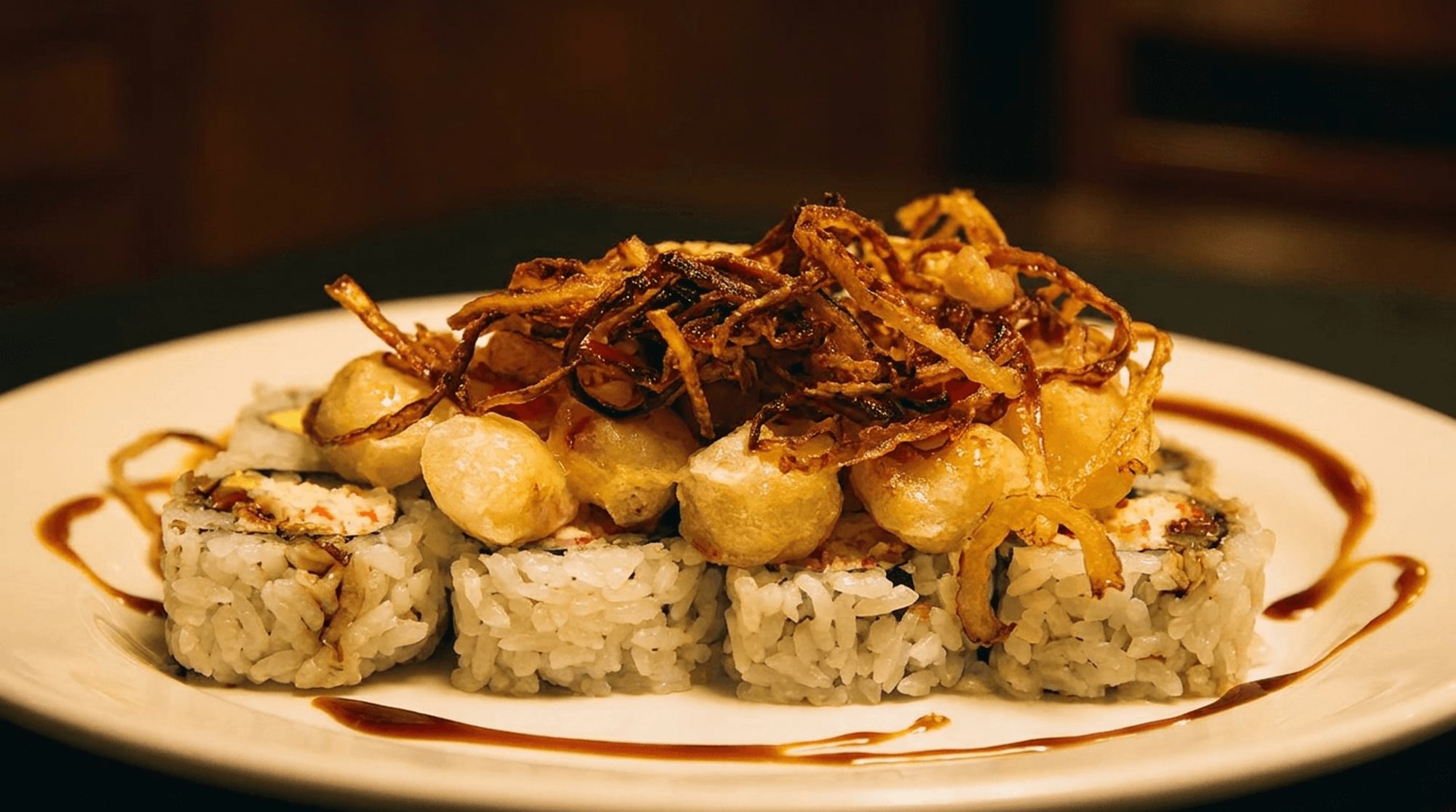 Bursting Scallop Roll