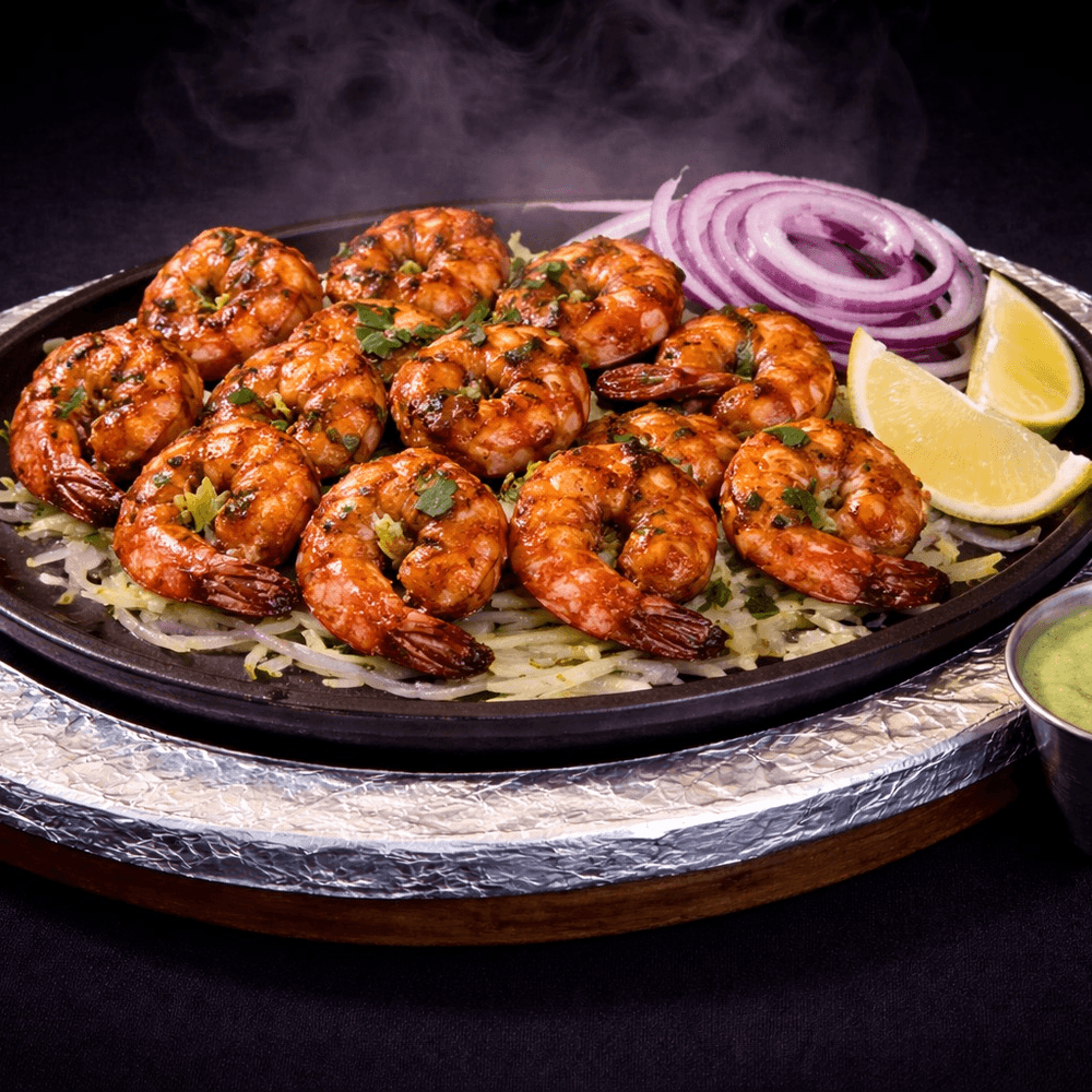 Tandoori Shrimp Sizzlers