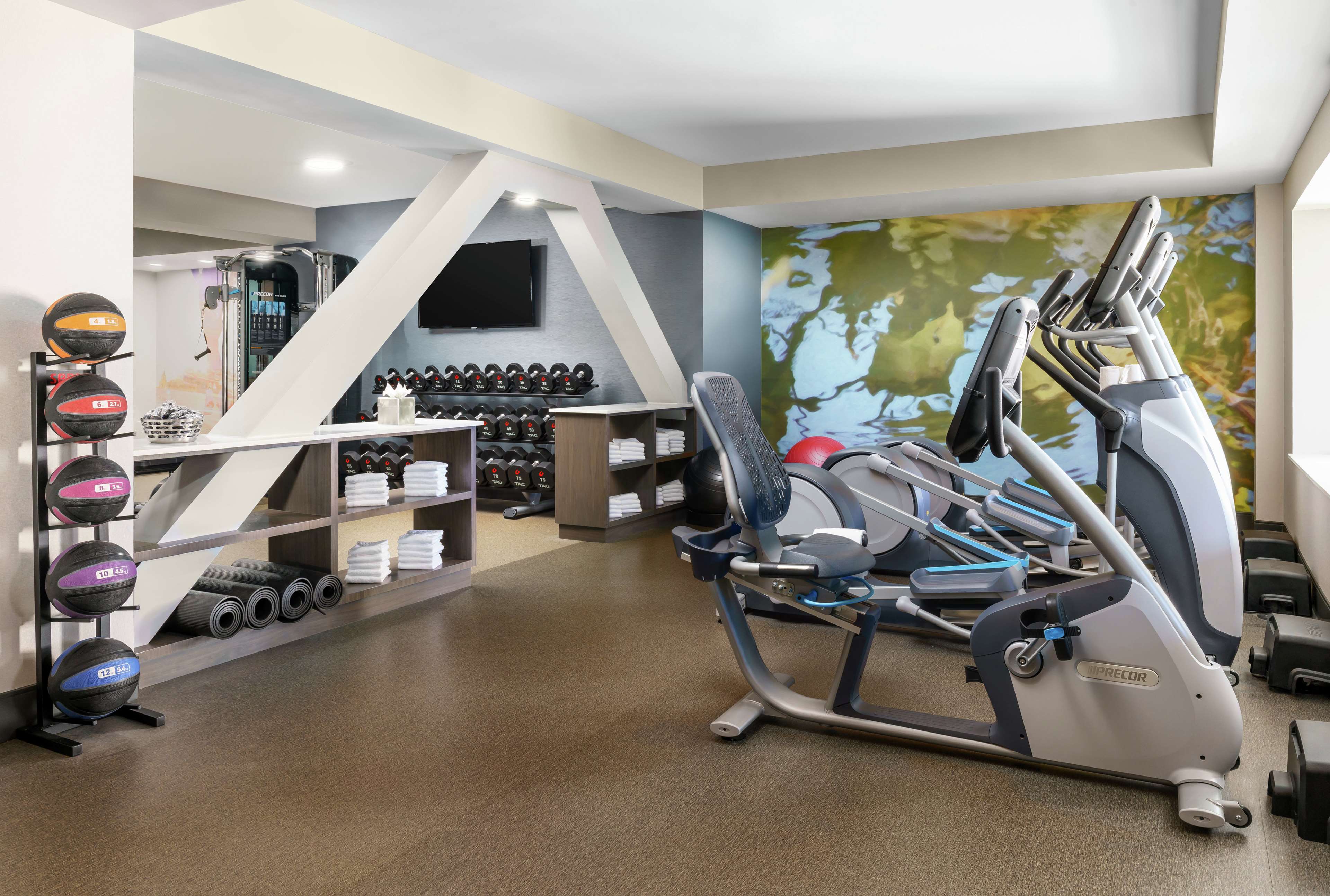 Health club  fitness center  gym