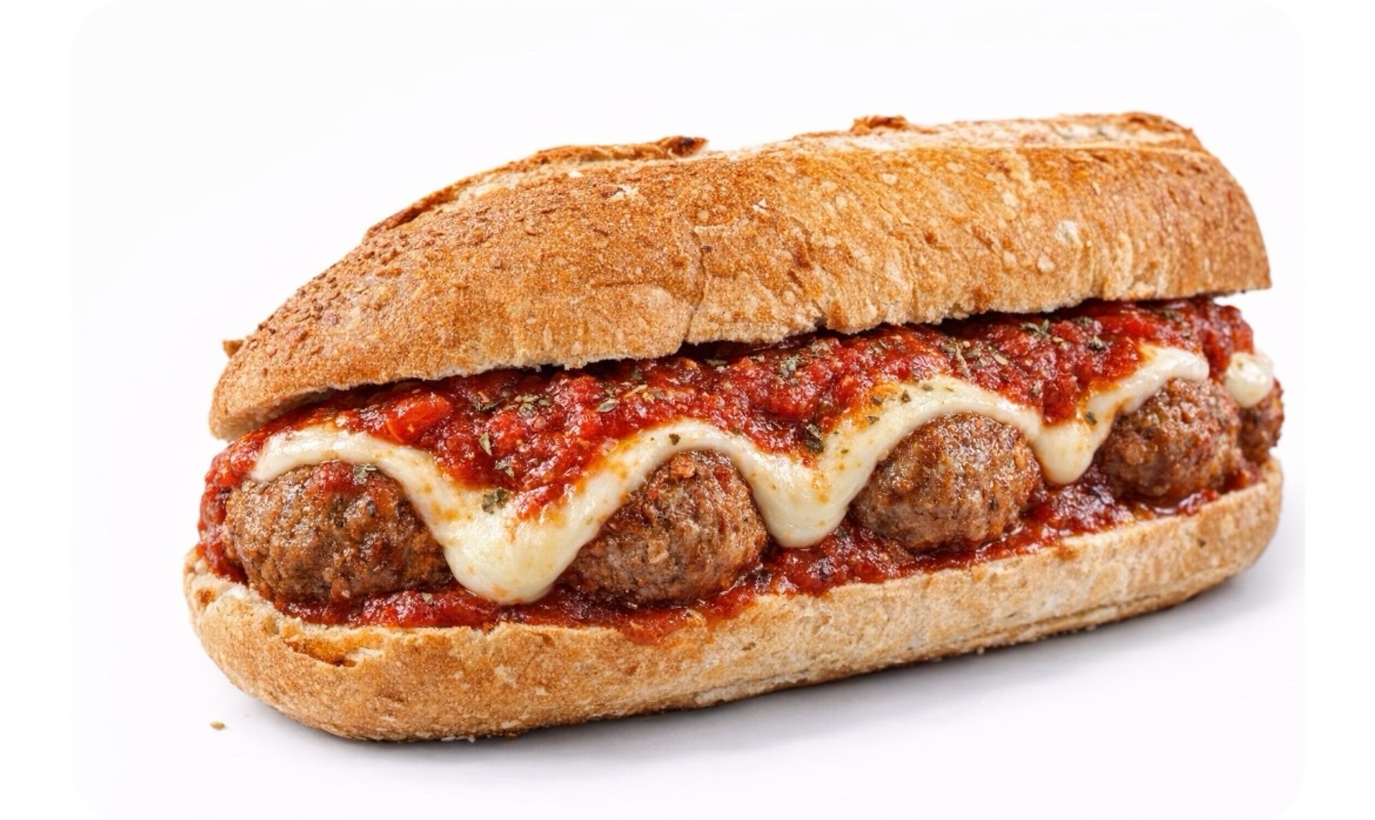 MeatBall Parmigiana Hero