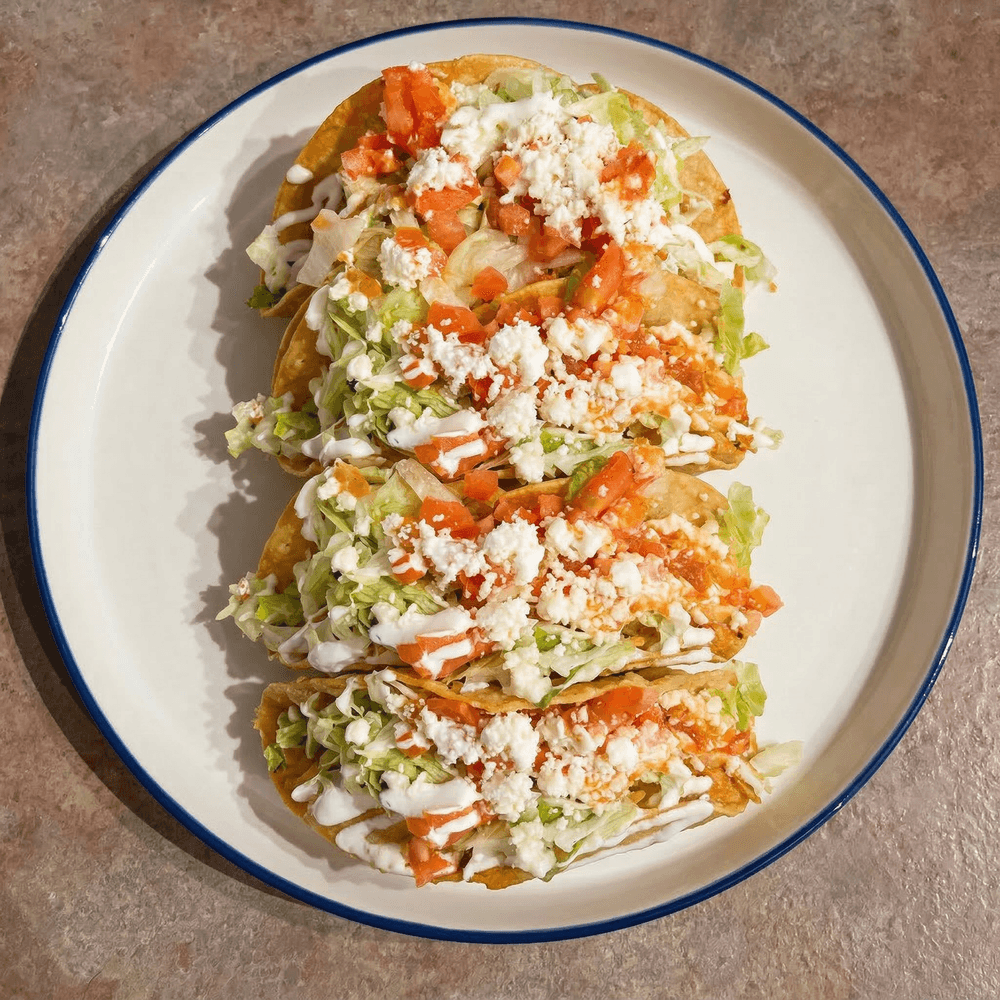 Tacos Dorados de Papas (6)(Fried Potato Tacos)