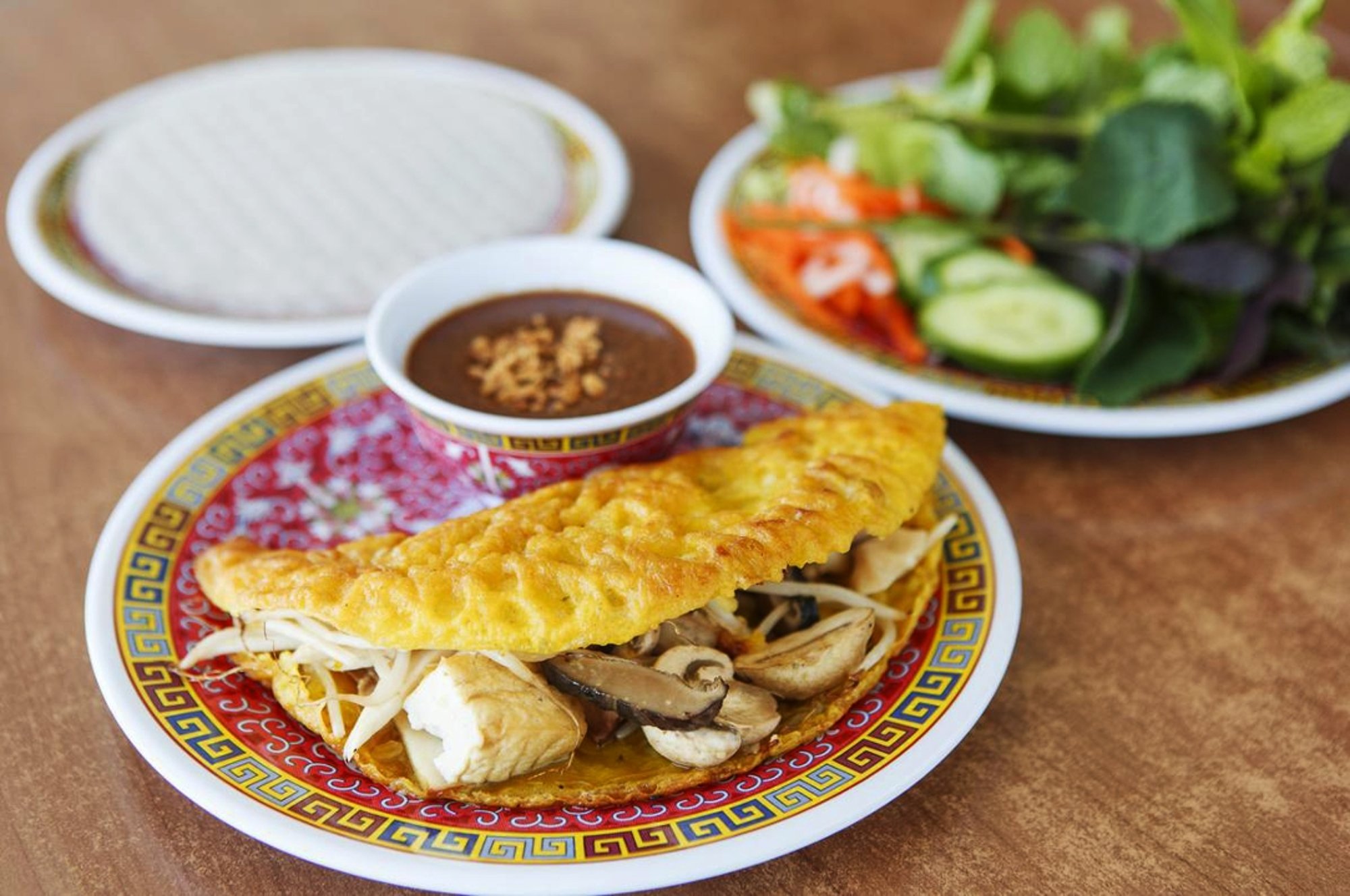 Banh Xeo Chay – Vegetarian Crepe
