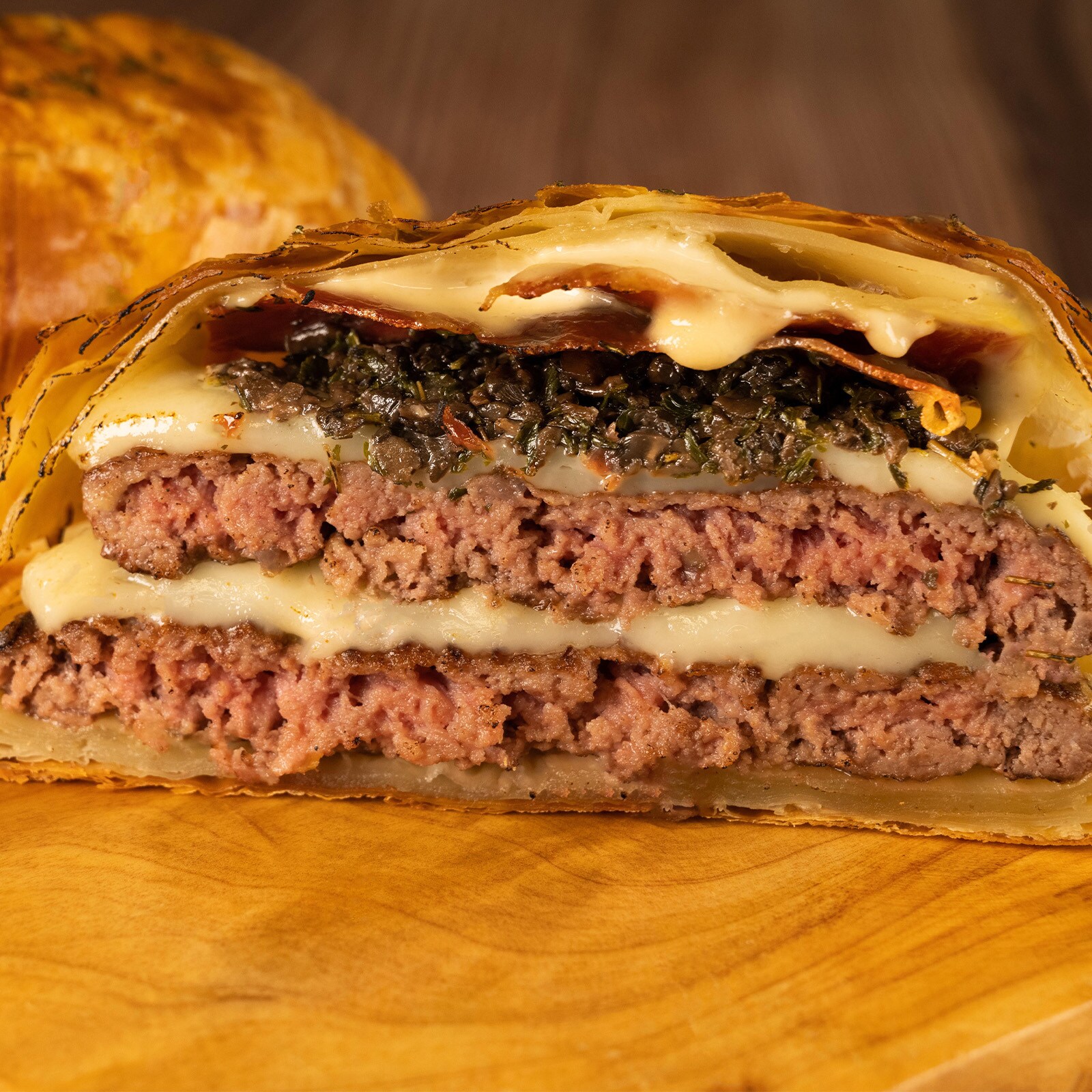 Beef Wellington Burger