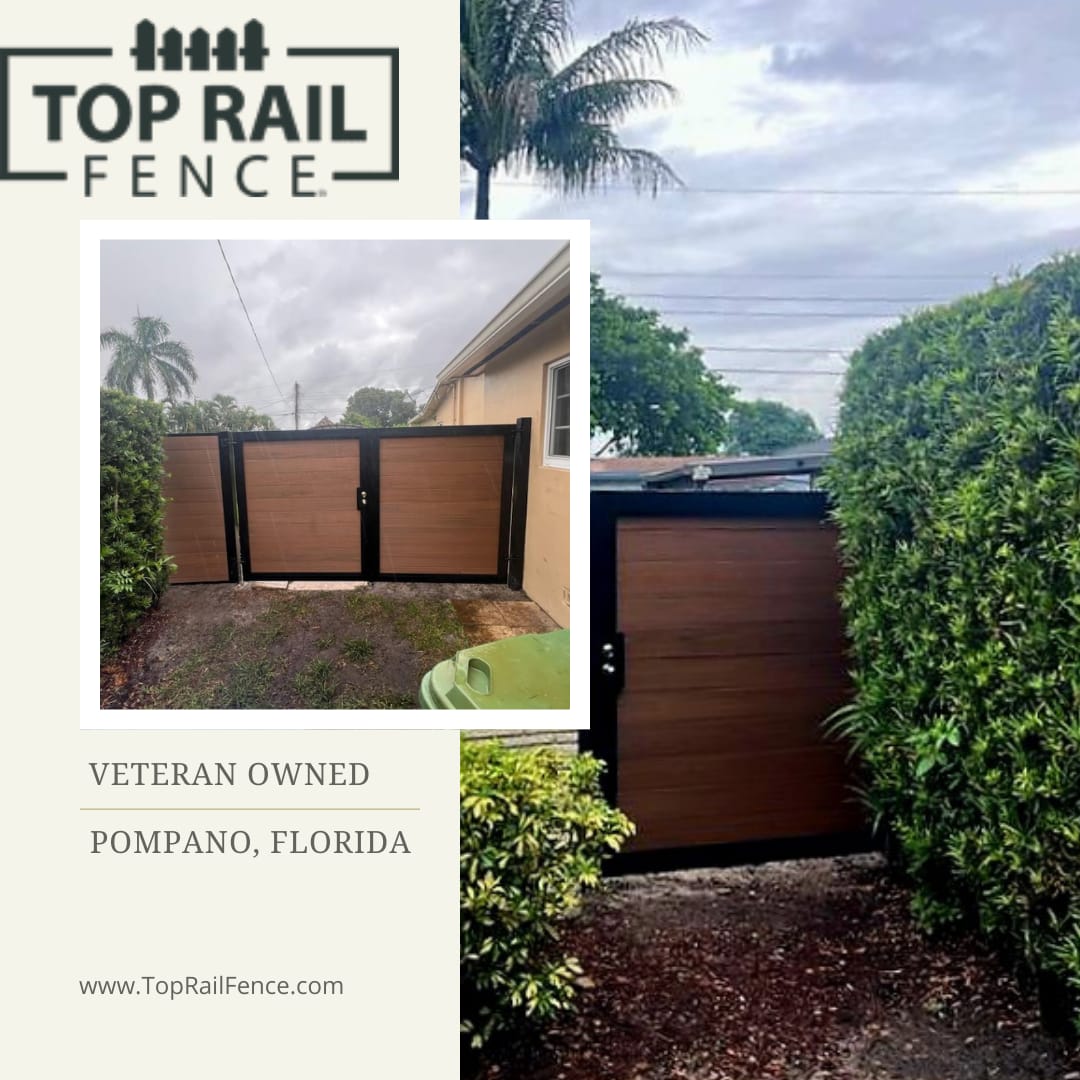 Top Rail Fence Pompano Beach Image