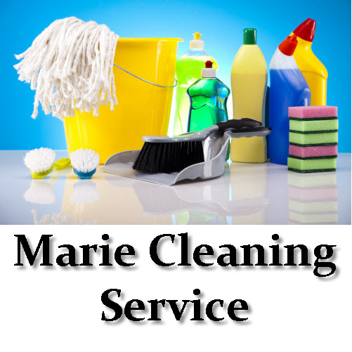 Marie Cleaning Service Logo
