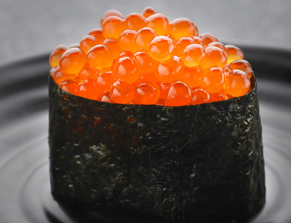 Salmon Egg Nigiri (Roe)