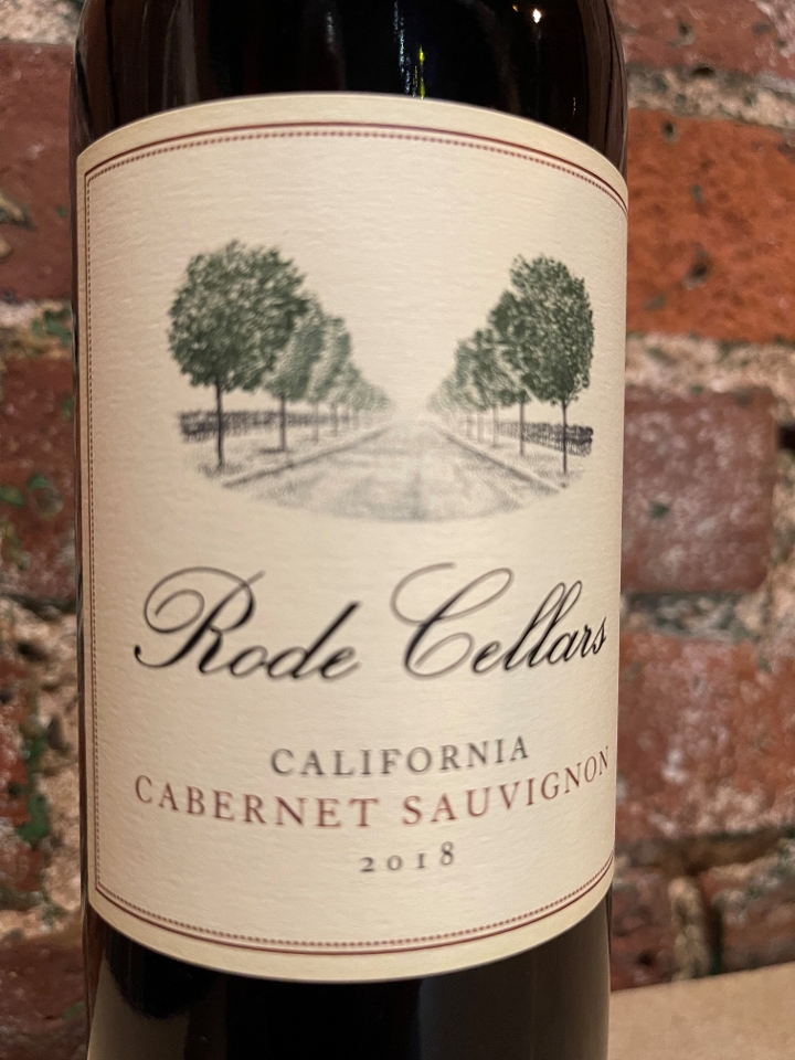 Bottle Rodes Cellars Cabernet Sauvignon CA