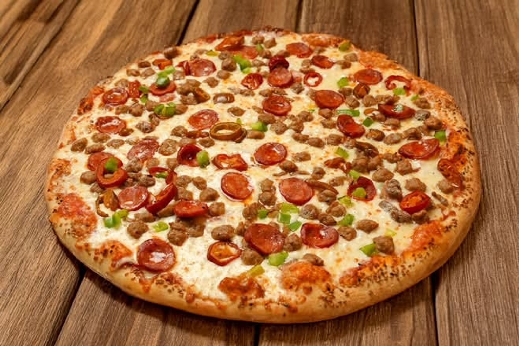 Hot Italian Sausage Pizza