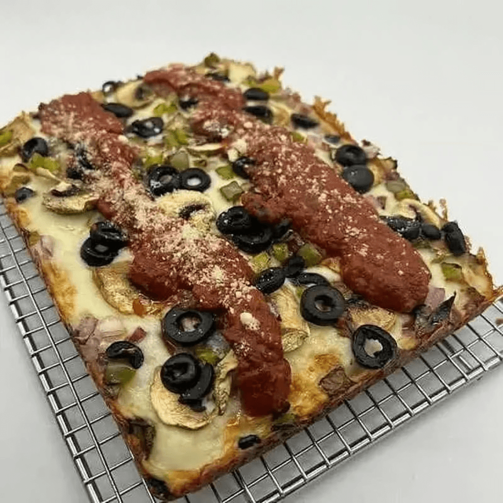 Veggie Detroit Pizza