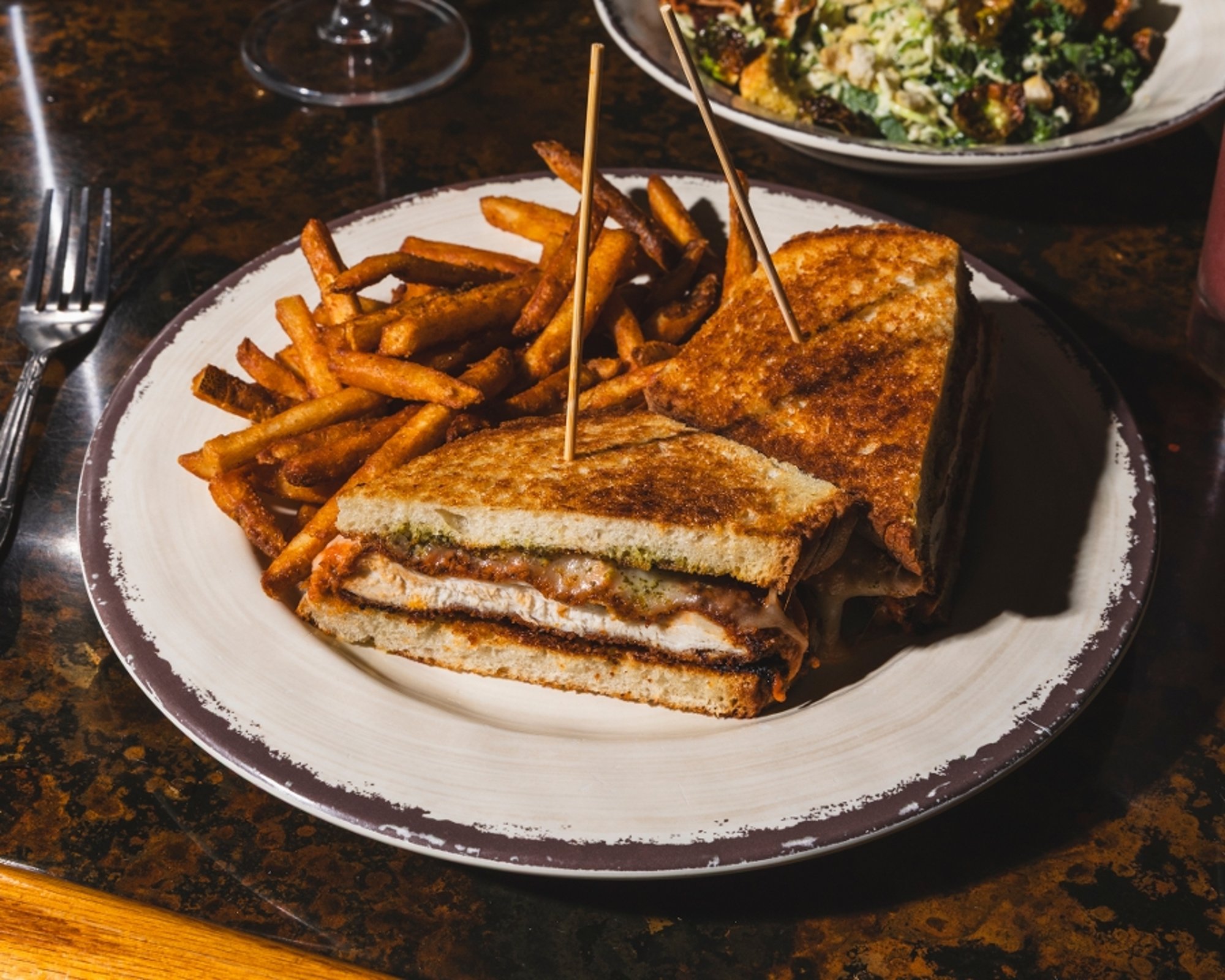 VODKA CHICKEN PARM MELT