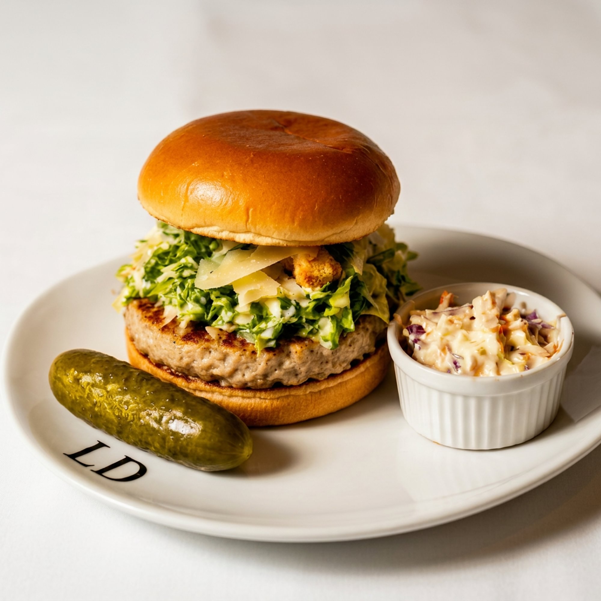 Turkey Caesar Burger