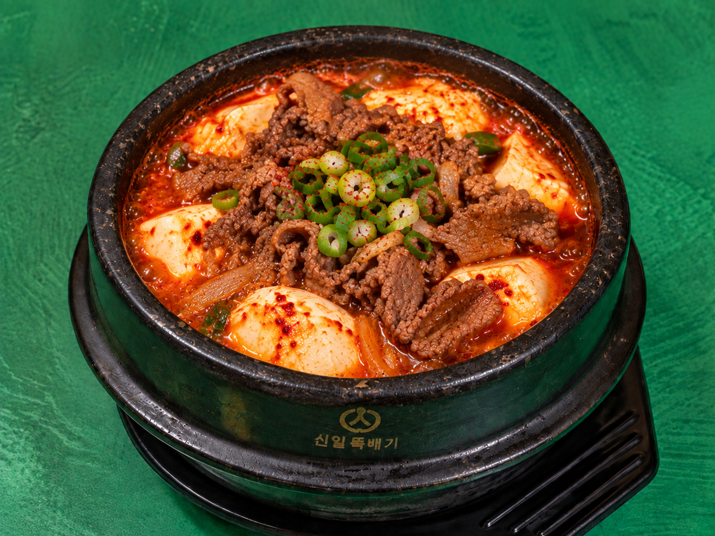 Beef Soft Tofu Soup