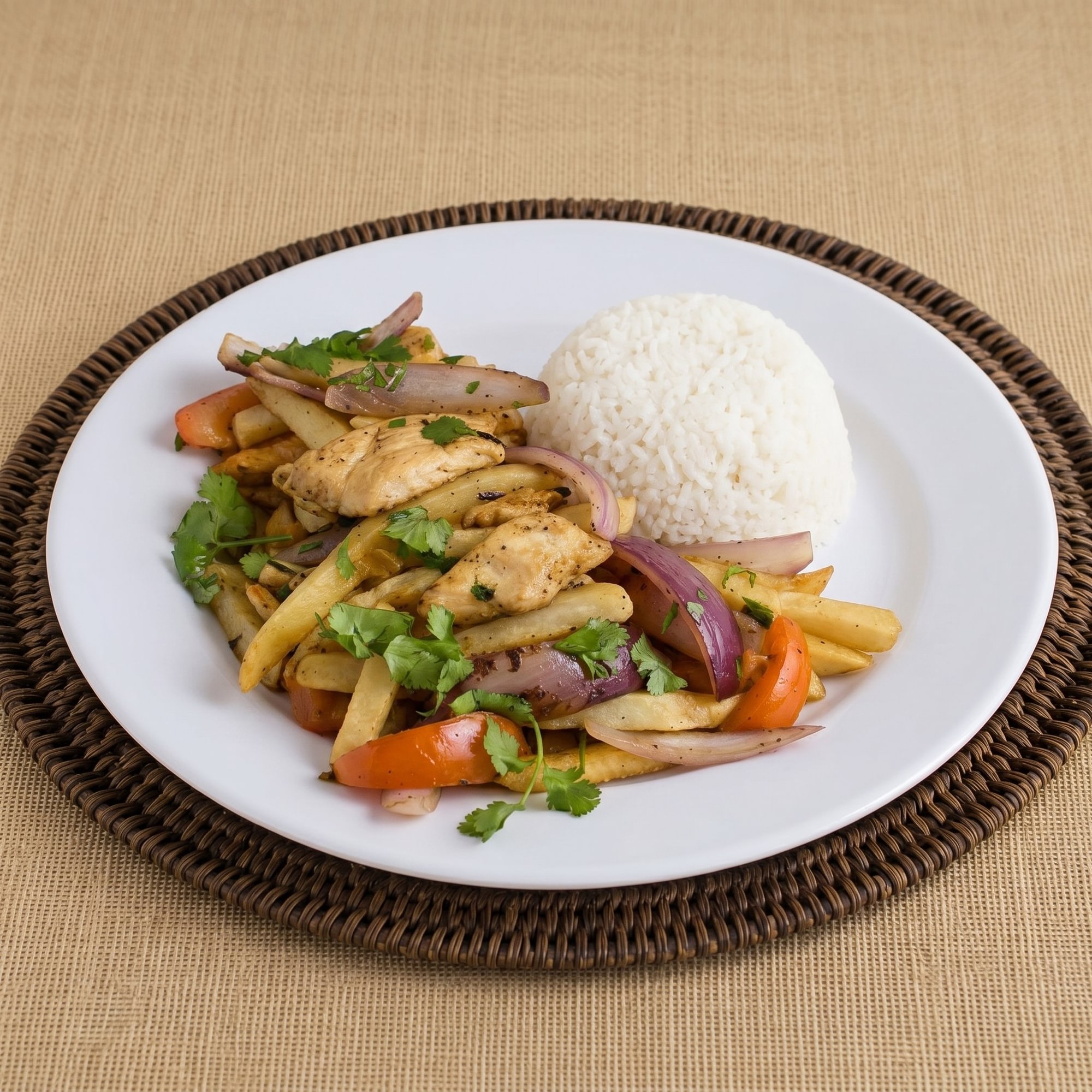 Chicken Saltado