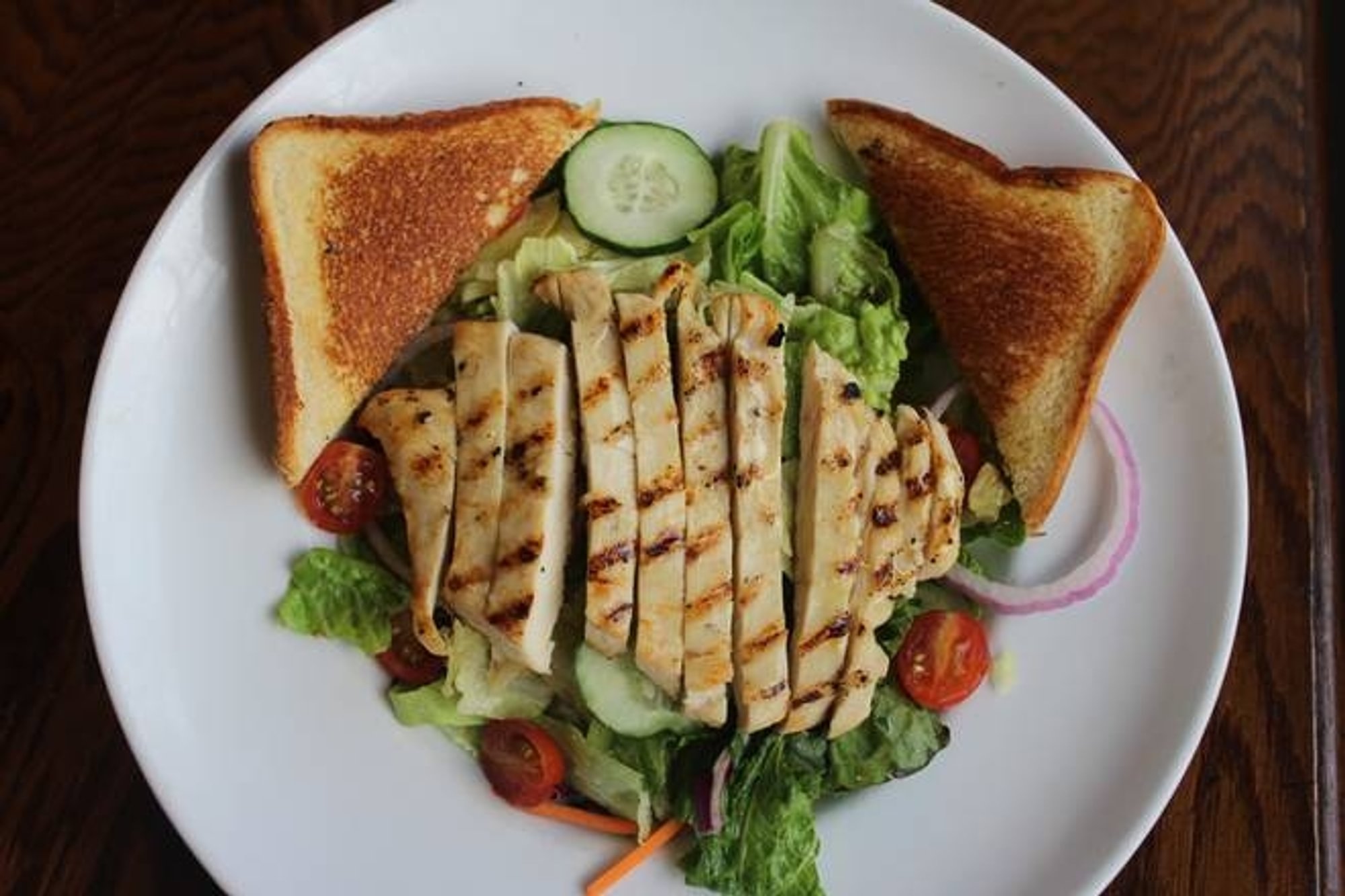 Chicken on the Greens Salad