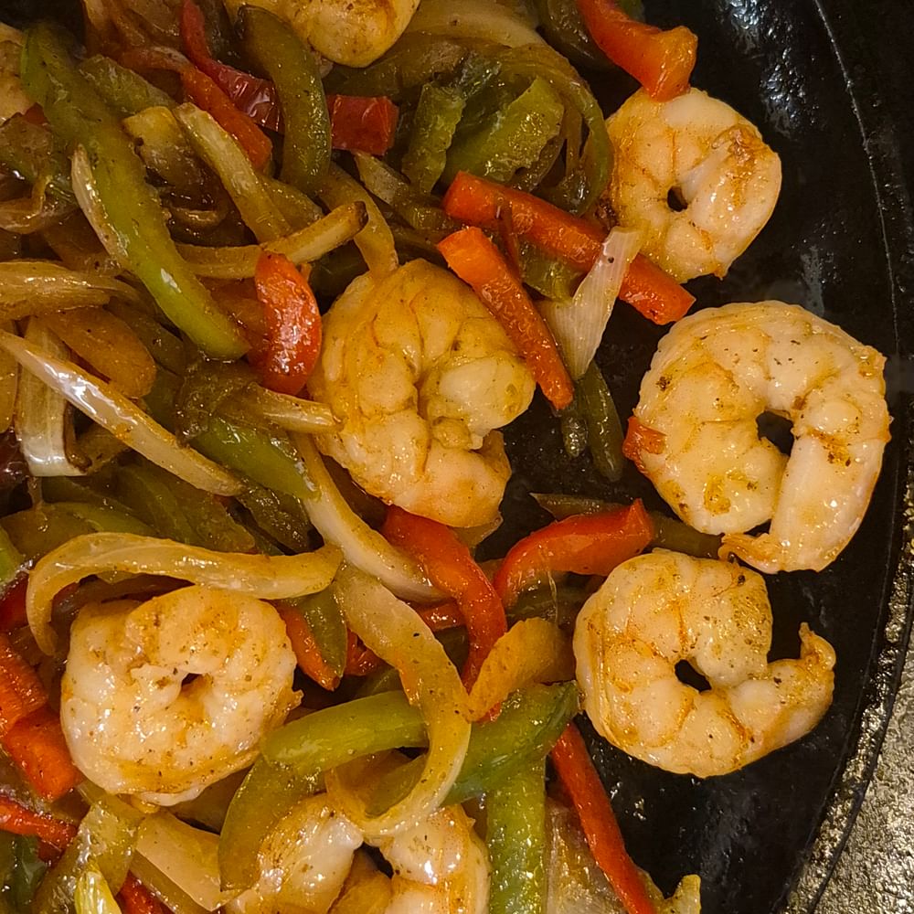 Shrimp Fajitas