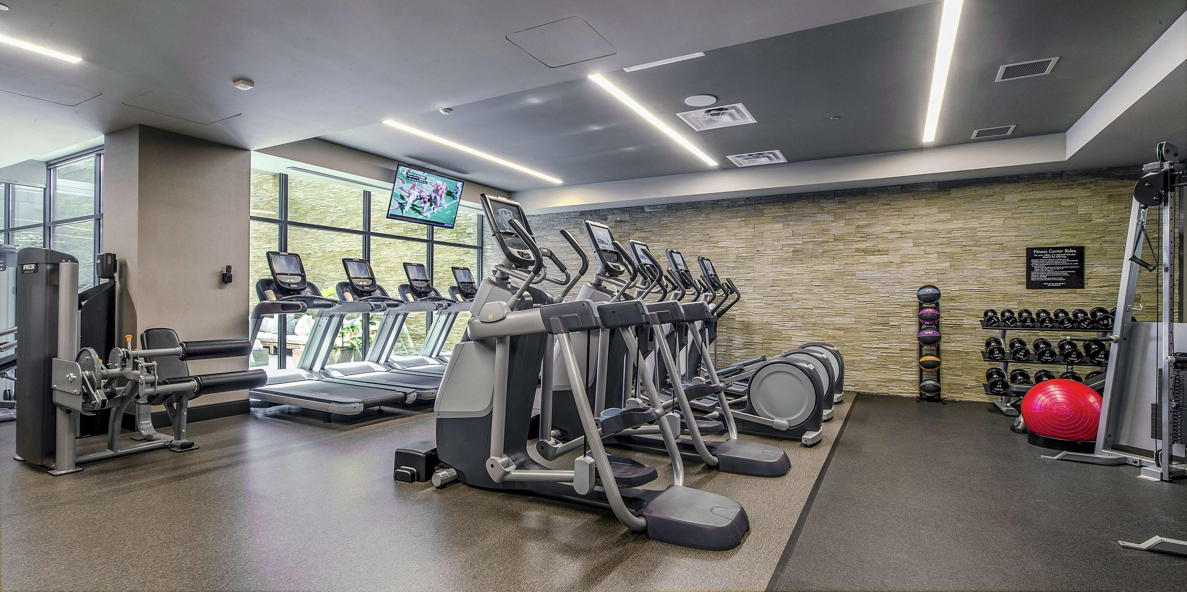 Health club  fitness center  gym